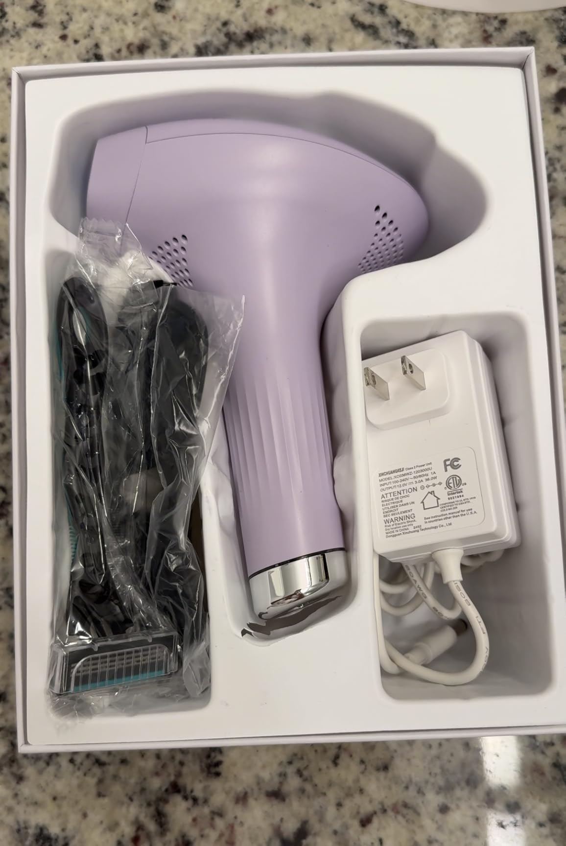 Michael Todd Beauty LUMOS Laser IPL Hair Removal Device for Women and Men | 50°F CoolMax Technology, 999,999 Flashes, 3 in 1 with Skin Sensor for Nearly Painless, Permanent Hair Removal customer photo 1