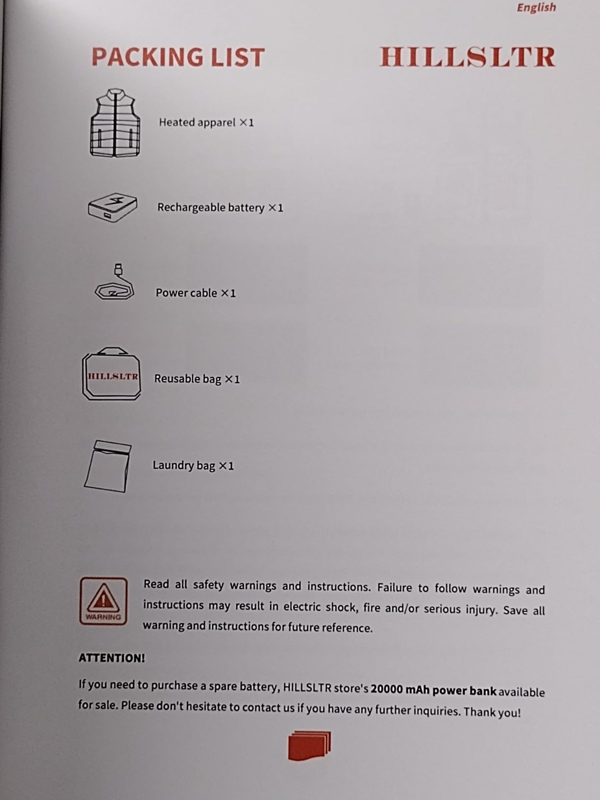 Men's Heated Vest with 20000mAh 7.4V Rechargeable Battery Pack - Electric Heating Vest for Outdoor Activities customer photo 2