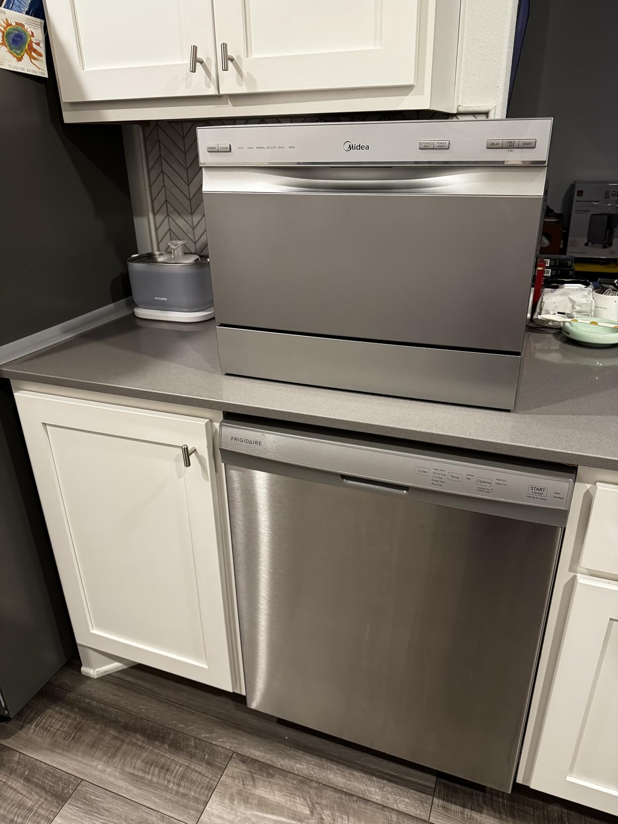 Midea Countertop Dishwasher Portable, 6 Place Settings, Energy Star | Mini Dishwasher with 6+2 Cycles, 52 dB Quiet & Compact, Perfect for Apartments, Dorms, or RVs, Silver customer photo 1