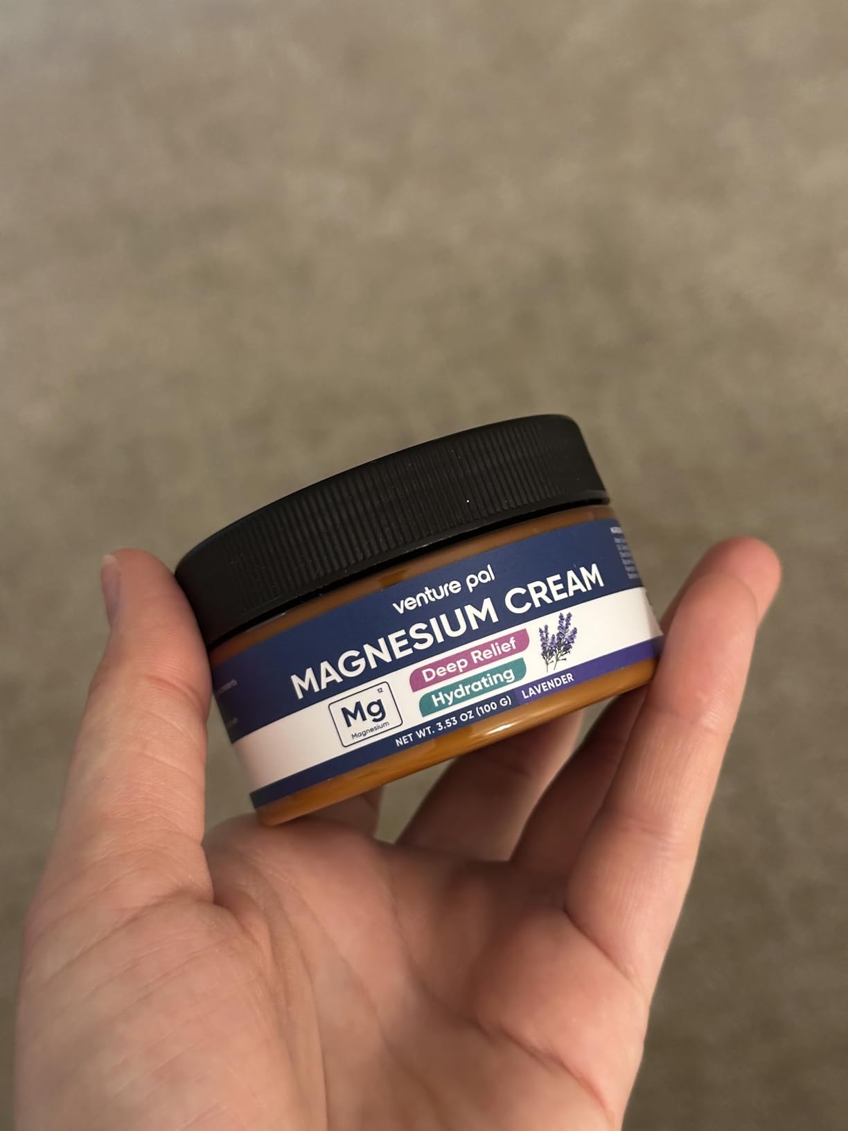 Venture Pal Topical Magnesium Cream, Highly Concentrated Magnesium Lotion | Fast-Absorbing Magnesium Moisturizing Cream with Coconut Oil, Shea Butter & Hyaluronic Acid; Suitable for Kids customer photo 1