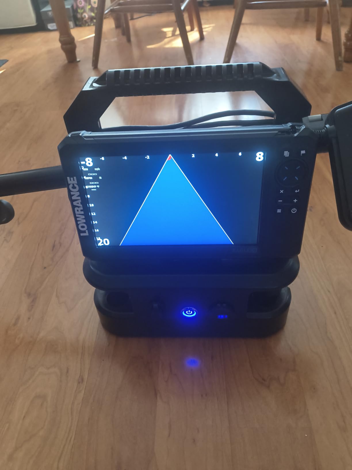 Lowrance Eagle Eye Fishfinder with Live Sonar, Chirp Sonar and DownScan with Fish Reveal customer photo 1