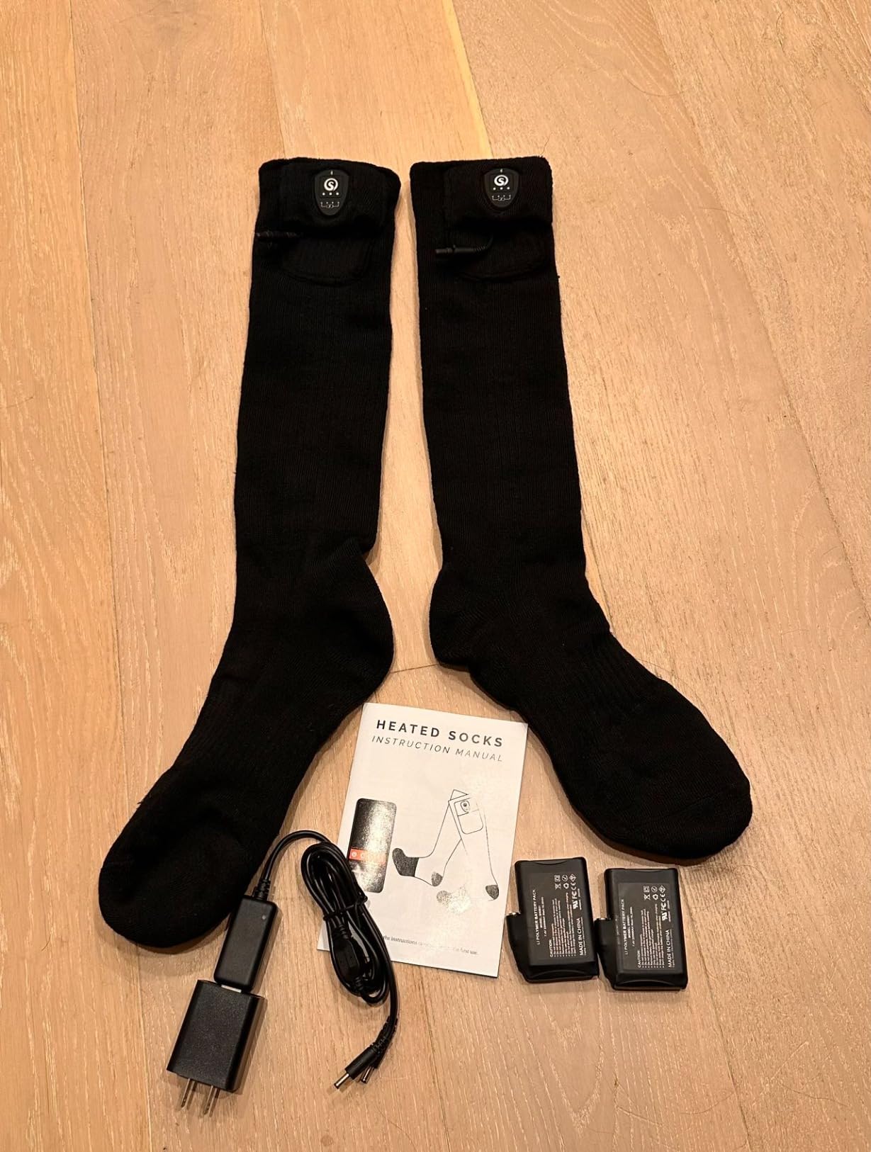 SAVIOR HEAT Heated Socks for Men Women with APP Control Battery Rechargeable Electric Heating Skiing Socks Washable Foot Warmer for Winter Hunting Skiing Fishing Hiking customer photo 2