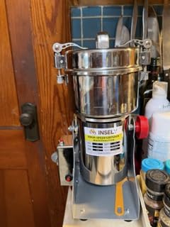 Grain Mill 750g, flour mill grinder for home, Electric Stainless Steel Grain Grinder for Wheat, Spices, coffee, Corn and Other Dry Food Grinders for Kitchen customer photo 2