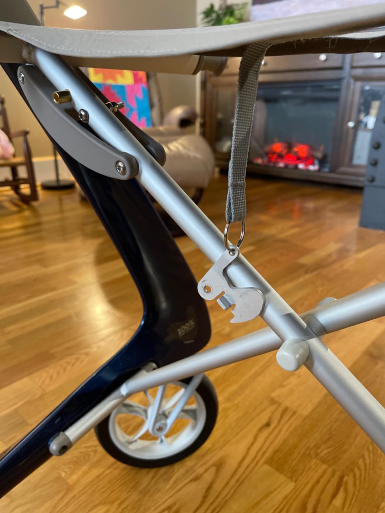 byACRE Carbon Ultralight Rollator Walker, 10.6 lbs, Champagne Gold, Regular | World's Lightest Carbon Rollator Walker with Seat for Seniors, Foldable Mobility Aid, Indoor and Outdoor Use customer photo 1