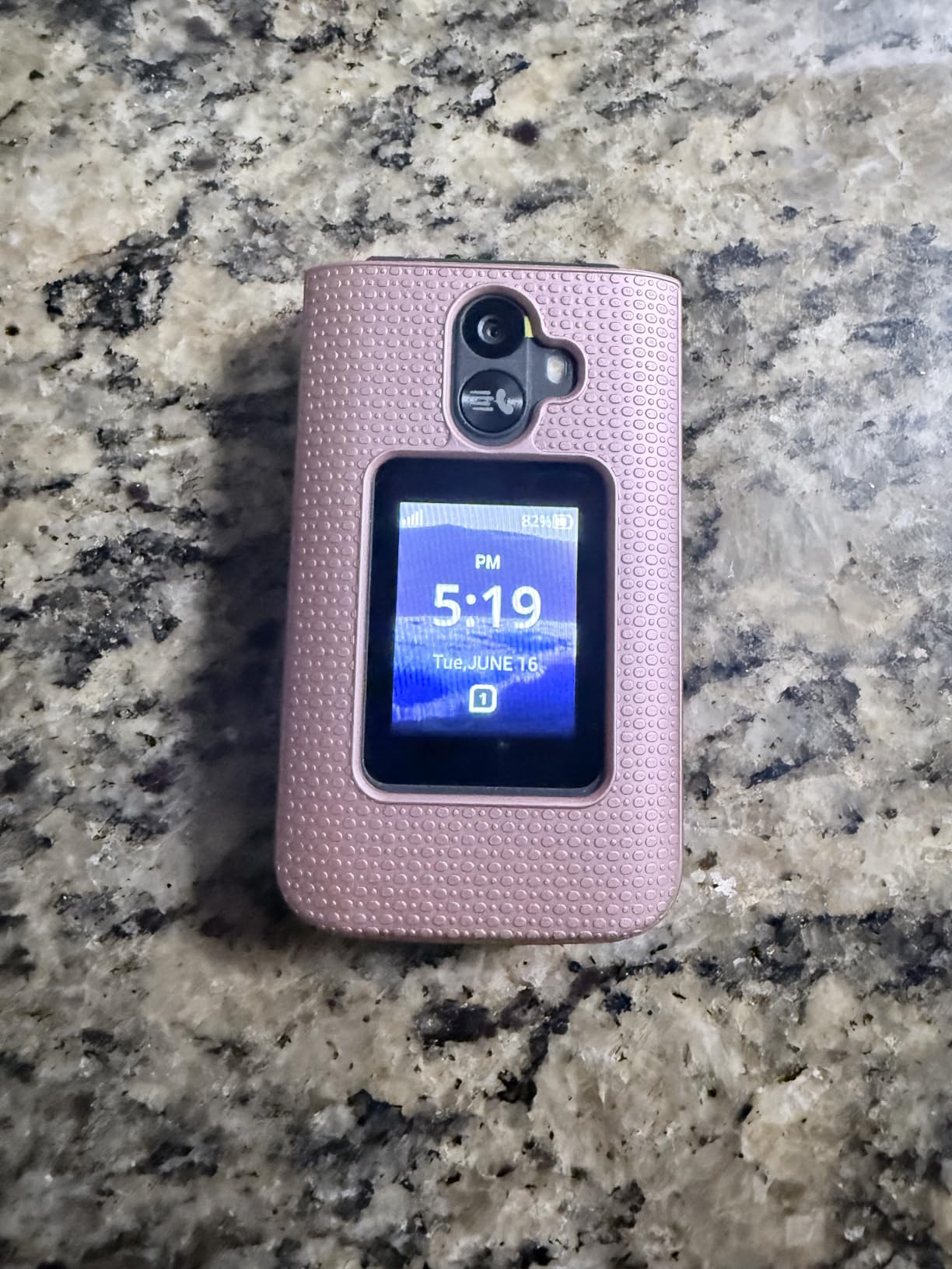 Tracfone, TCL FLIP 3, SIM Card Included Flip Phone (Locked to | 16GB, Stone Gray, 5MP Video Capable Camera, Locked [Sim Card Included - Separate Purchase Not Necessary] customer photo 1