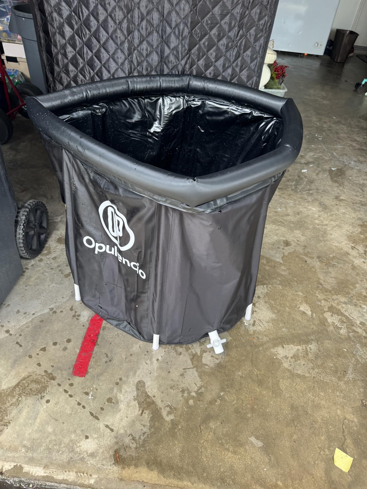 Portable Sauna and Cold Plunge Combo - Spacious at Home Sauna Box with Ice Tub, Portable Steam Sauna Tent with 3L Steamer, Fast Heating with 9 Levels, Chair, Remote, 5.9' x 2.9' x 2.9' customer photo 2