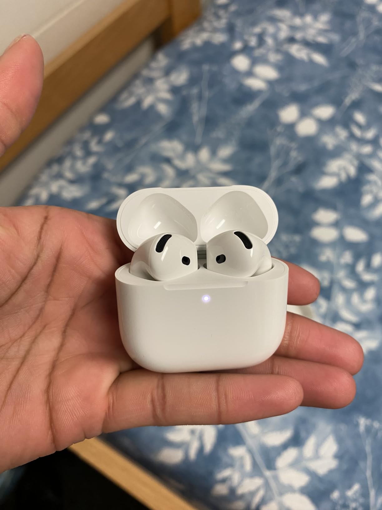 Apple AirPods 4 Wireless Earbuds with Active Noise Cancellation | Bluetooth Headphones, Transparency Mode, Personalized Spatial Audio, USB-C Charging Case, Wireless Charging, H2 Chip customer photo 1