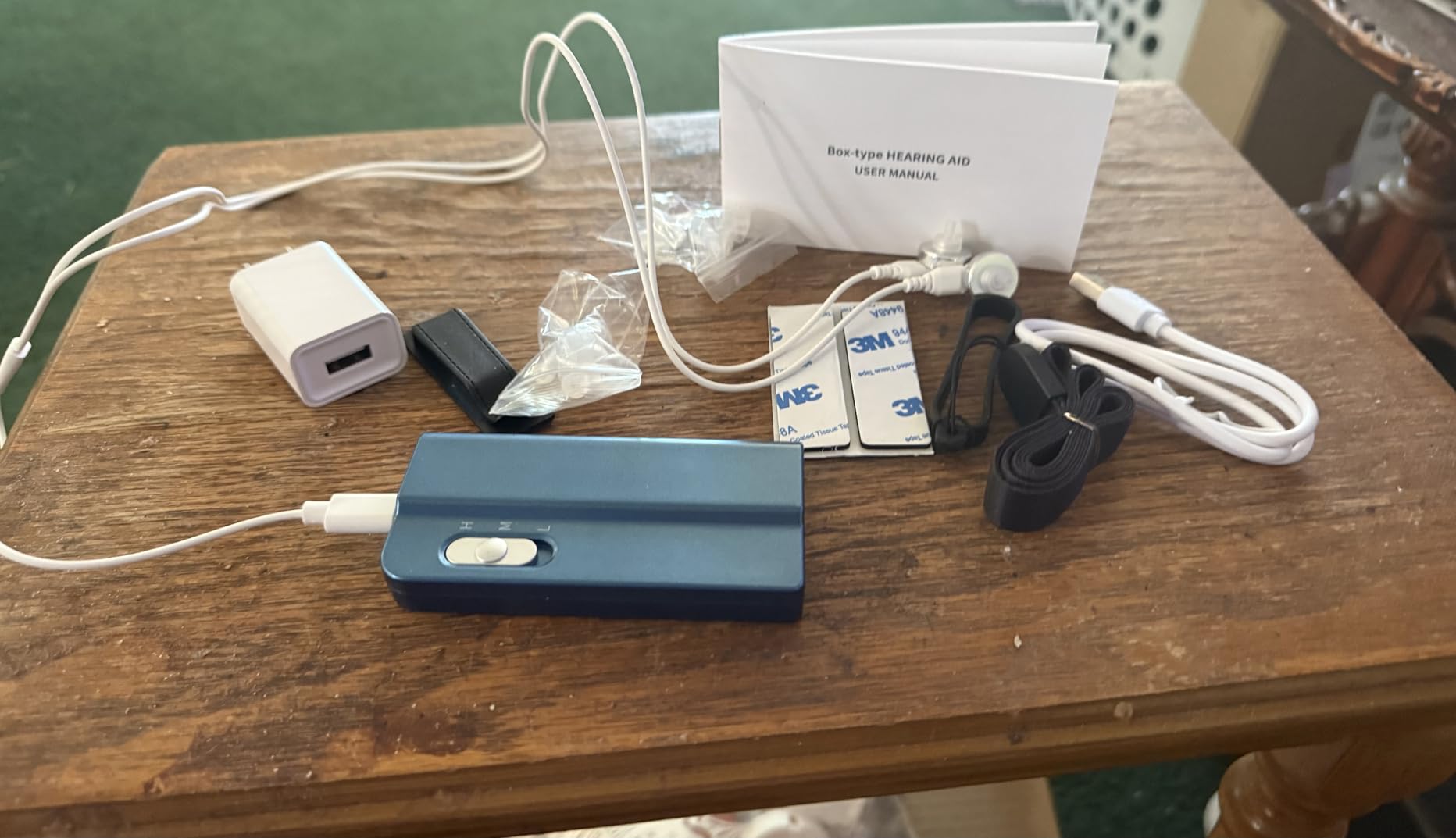 Hearing Amplifiers for Seniors, Personal Sound Amplifier, FDA Cleared | Pocket Hearing Device, Noise Cancelling, Easy to use, Pocket Hearing Aid, Gift for Mother & Father, For Two Ears customer photo 1