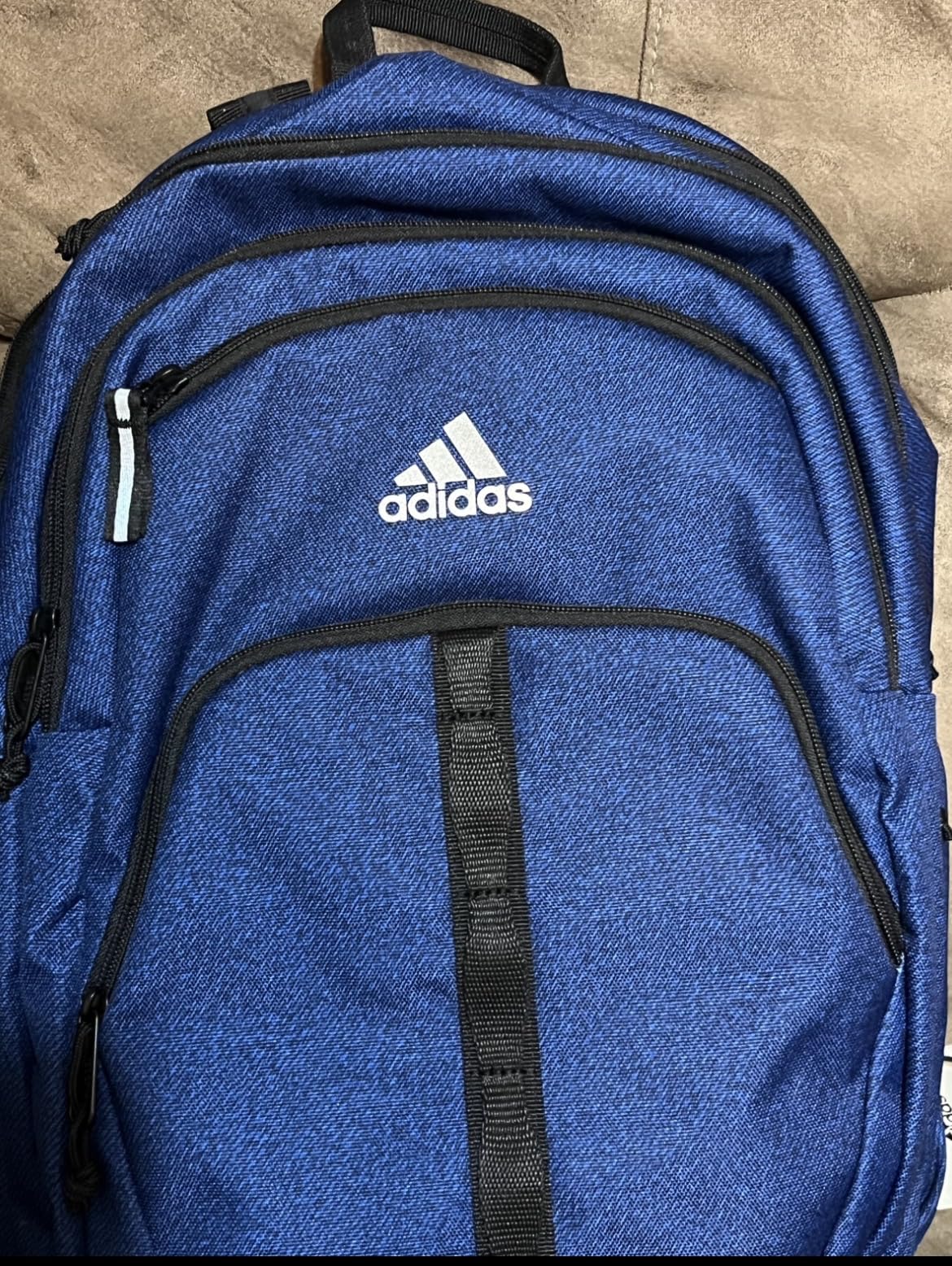 adidas Prime School Backpack 37L, Padded 17-In. Laptop Sleeve, Water-Bottle Pockets, LoadSpring Carry, Rolls With Your Suitcase customer photo 1