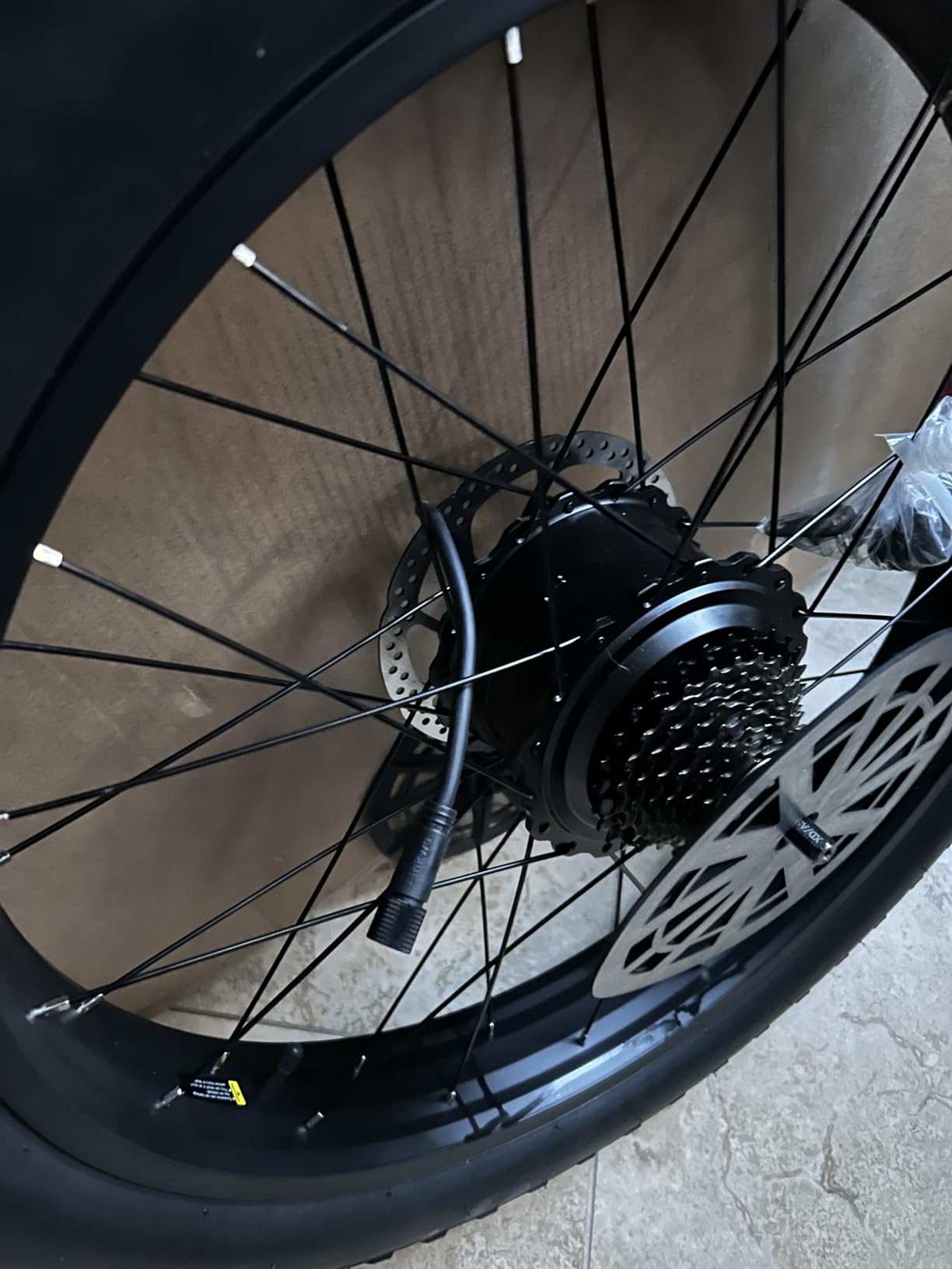 Aipas M1 Pro Electric Bike for Adults, 26 x 4 Fat Tires, 48V 17.5Ah Battery, Dual Suspension, 1800W Peak Motor, Up to 85 Miles, Step-Thru, SGS Certified to UL 2849 customer photo 1