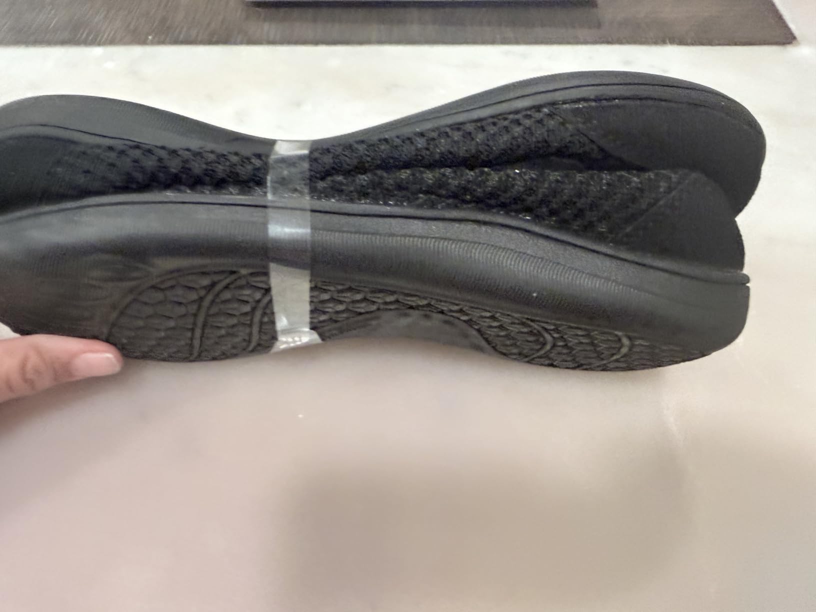 Wide Toe Box Diabetic Shoes for Women Zero Drop Barefoot Sneakers Breathable Adjustable for Edema Swollen Feet & Seniors customer photo 1