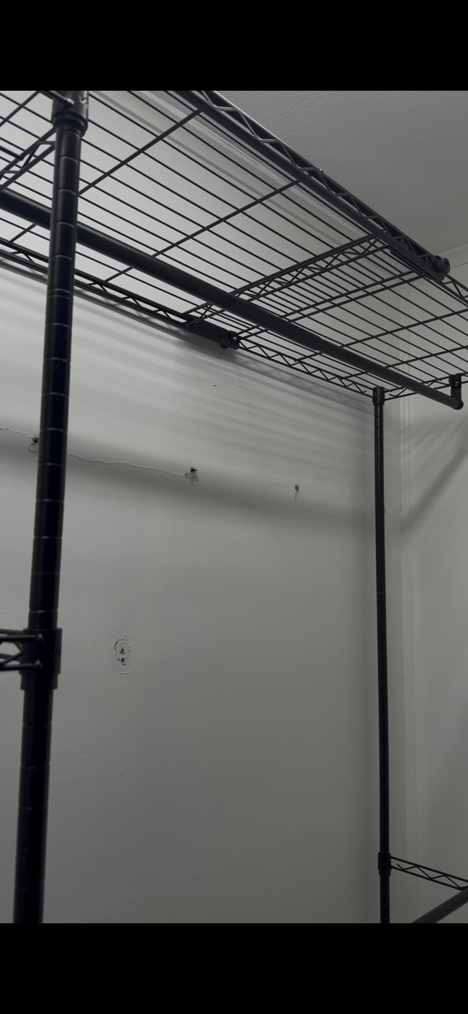 VIPEK X3 Expandable Heavy Duty Clothes Rack Closet Organizer System Black customer photo 1