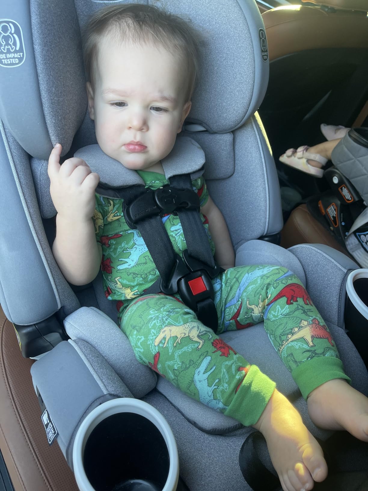 Graco 4Ever DLX 4 in 1 Car Seat | Infant to Toddler Car Seat, Maven, Adaptable for 10 Years of Use, Size: 20x21.5x24 Inch customer photo 2