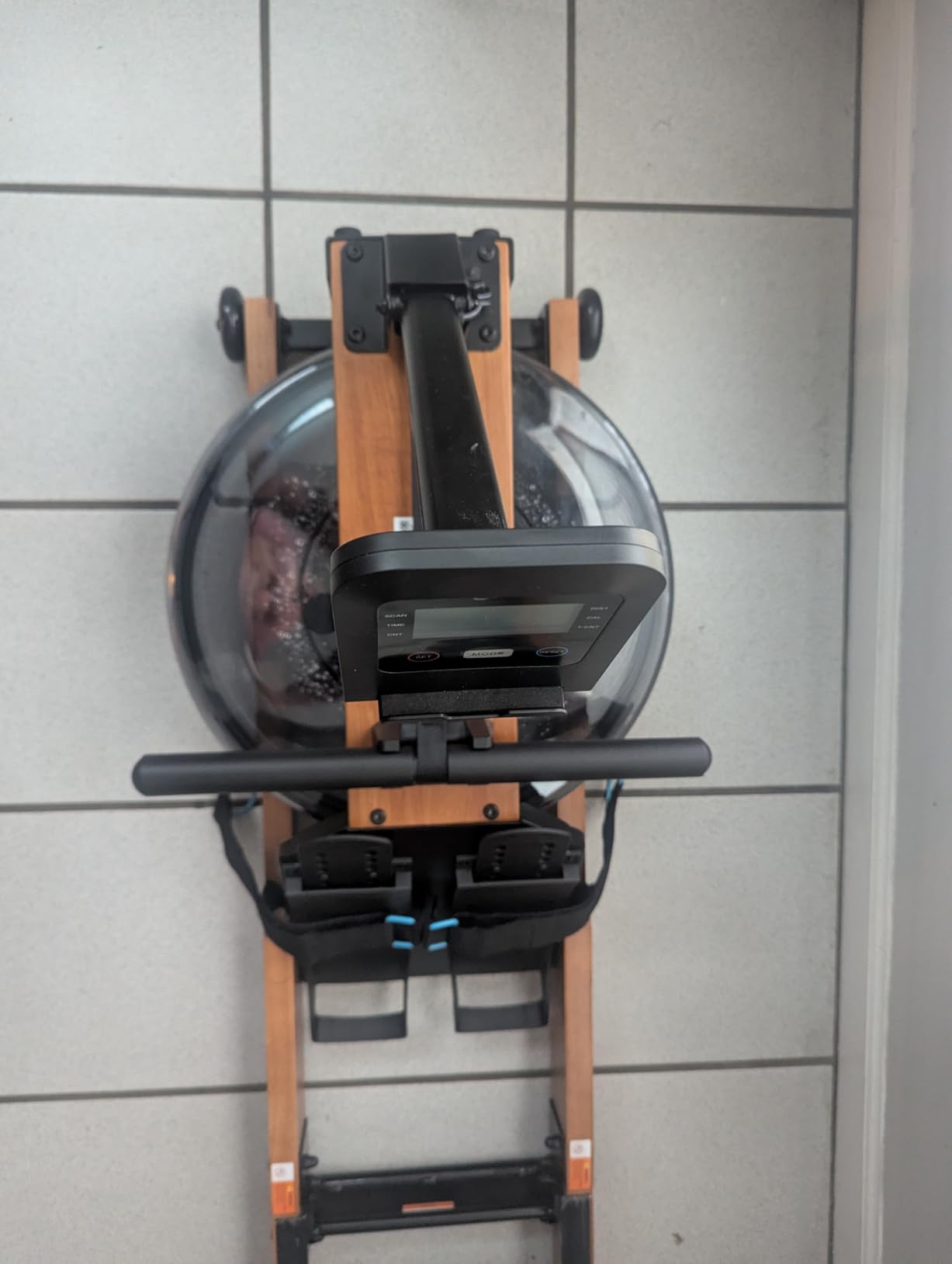 MERACH Water Rowing Machines for Home, Foldable Row Machine customer photo 2