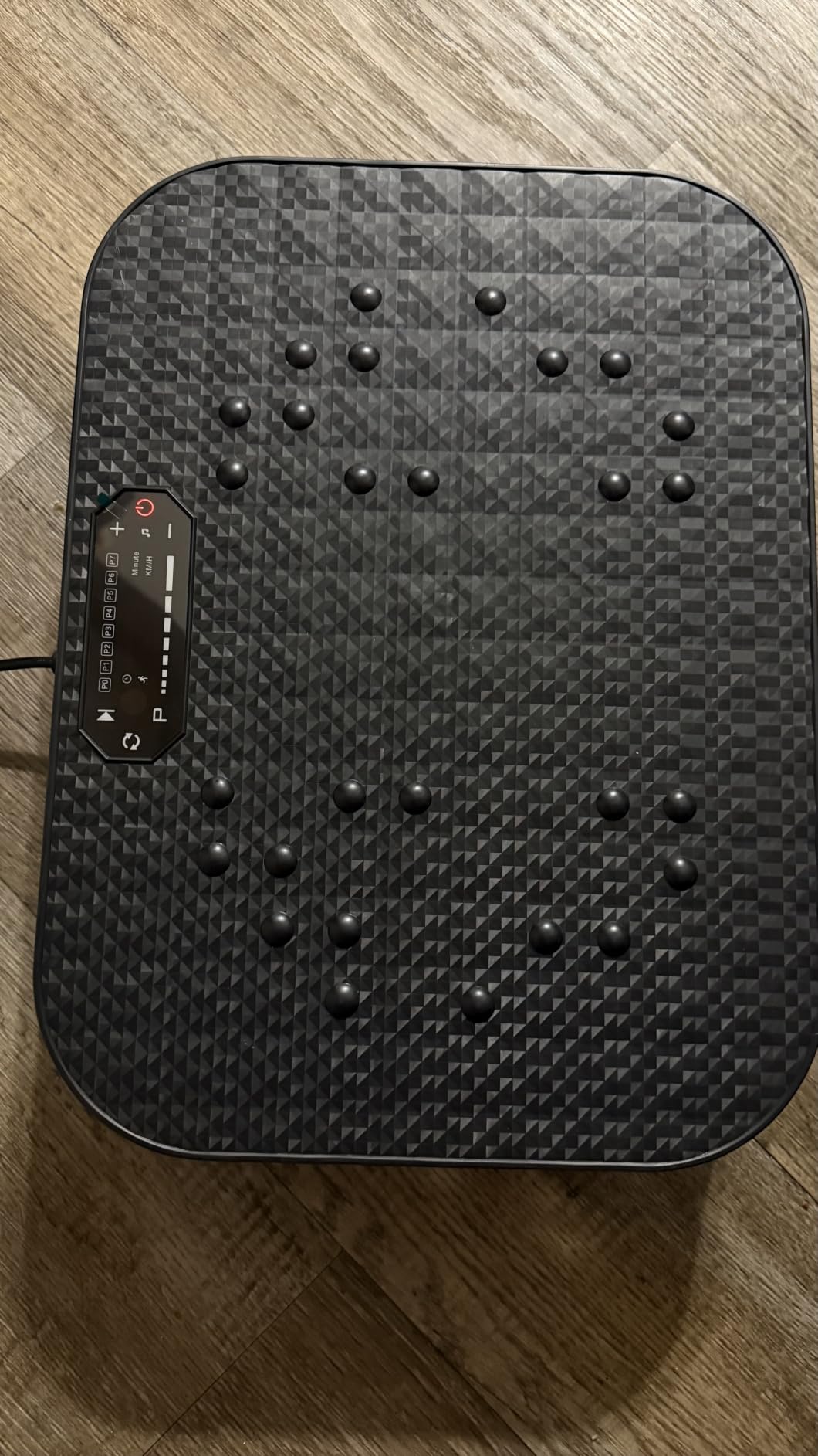 SEDOZIK Vibration Plate for Lymphatic Drainage with Bands Bluetooth, Black | 450 Lbs Capacity Full Body Vibrating Plate Exercise Machine Shake Plate Platform Weight Loss, Workout Equipment for Women Men customer photo 1