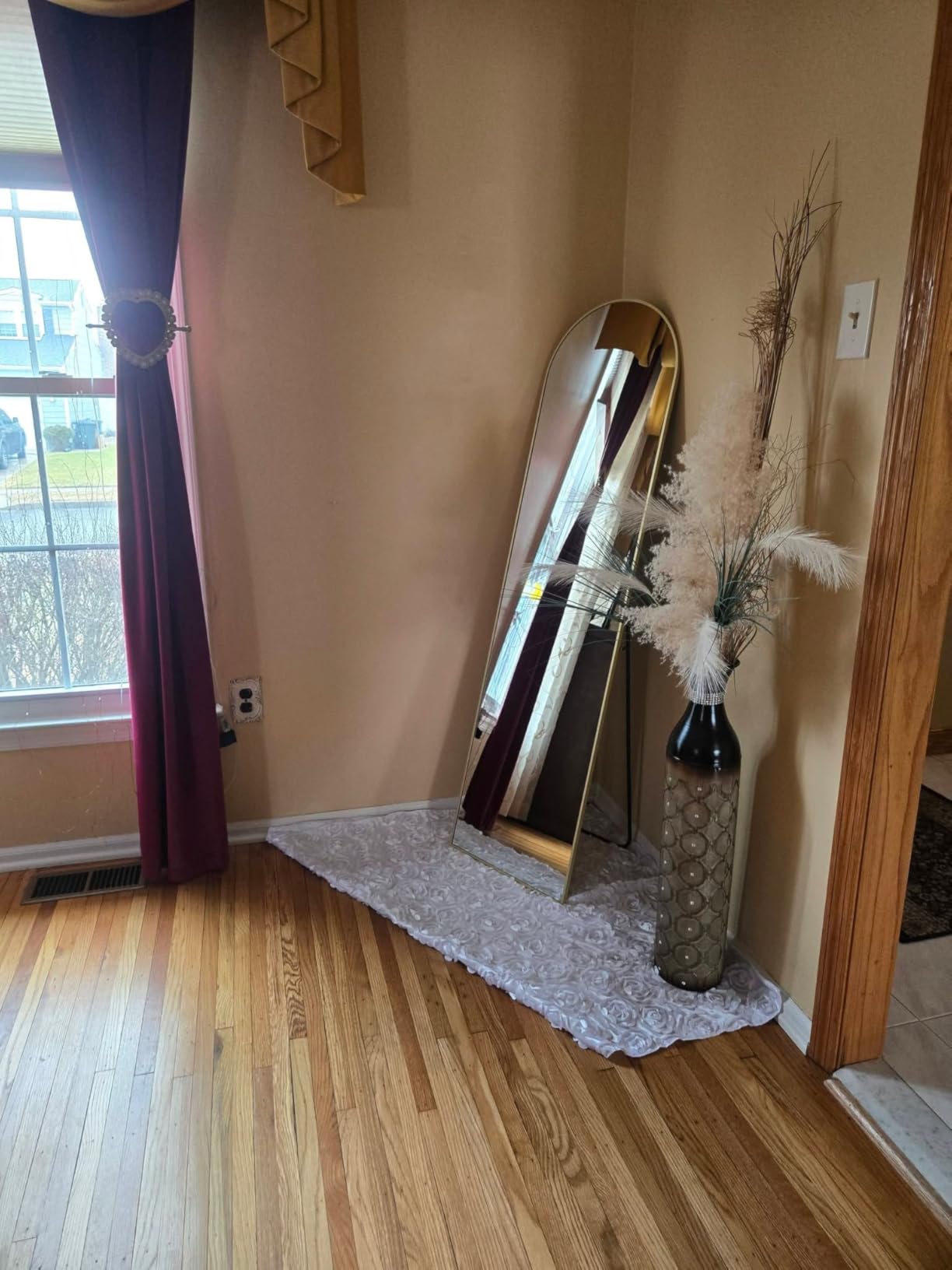 Arched Mirror Full Length, Upgraded 16