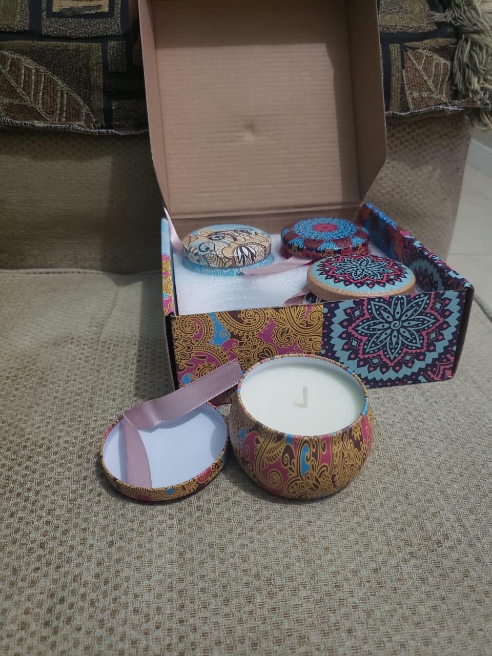 6 Pack Natural Soy Wax Jar Candles for Home, Scented Aromatherapy Gift Set for Women, 33 oz 240 Hour Long Lasting Candles Gifts for Mothers Day Birthday Women Valentine's Day customer photo 2