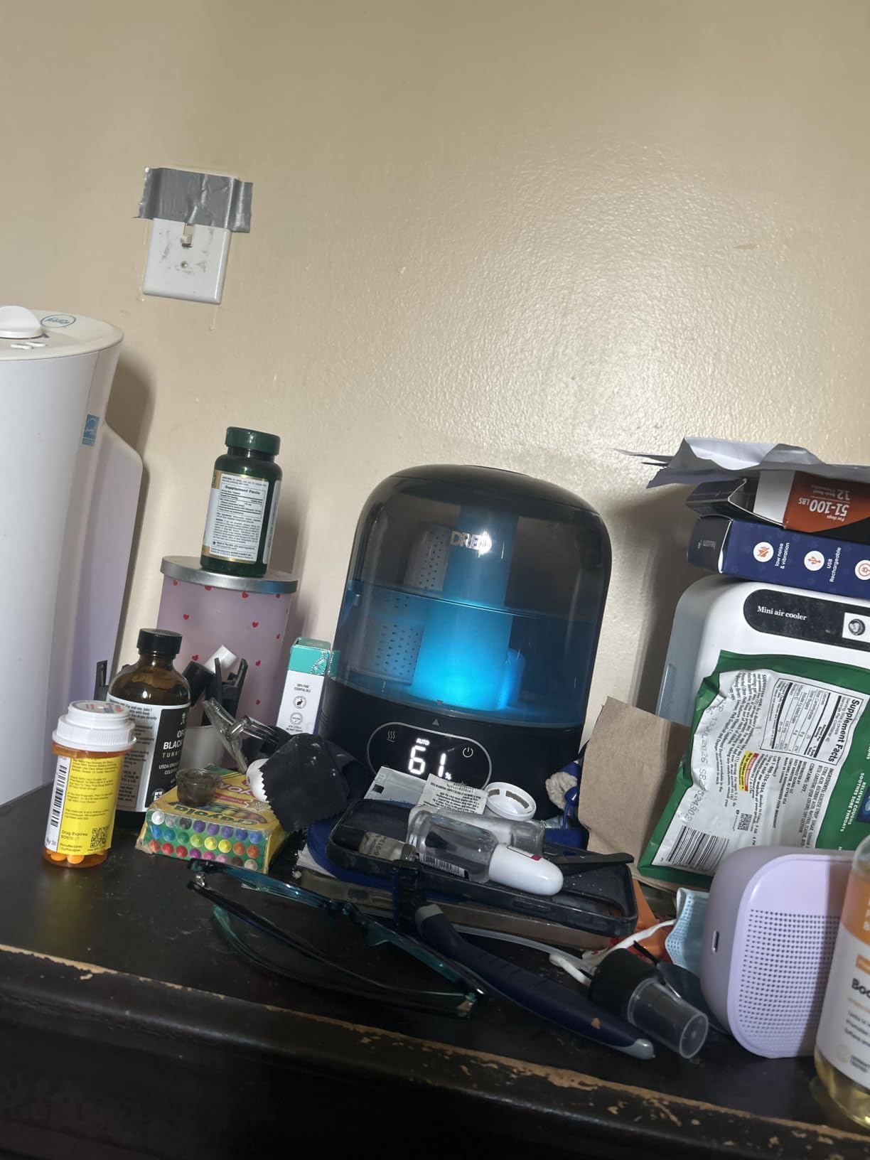 DREO 3L Humidifiers for Bedroom, 30H Runtime, 26 dB Quiet, Black customer photo 1