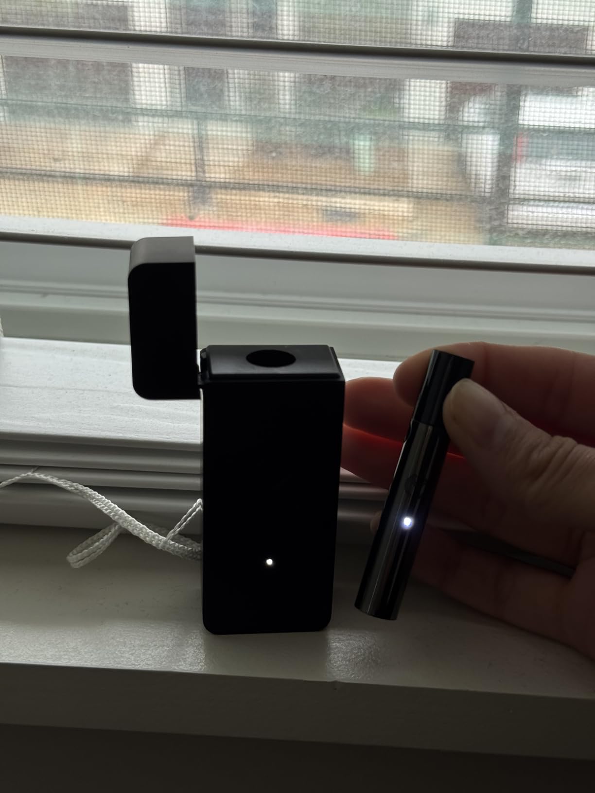 Moksha O₁ Gamified Stress & Anxiety Relief | Smart Meditation Device for Relaxation and Sleep | Interactive Breathwork & Biofeedback Tool | iOS Only (Space) customer photo 1