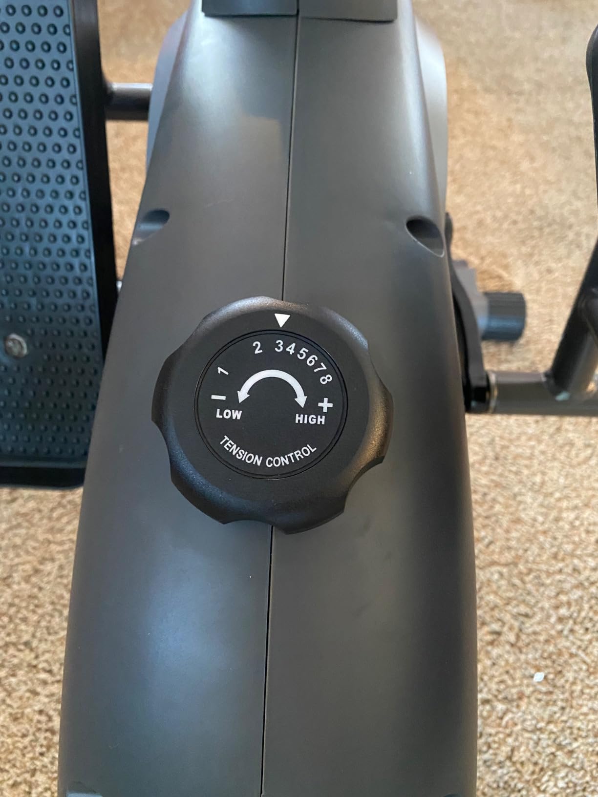 VANSWE Recumbent Elliptical Cross Trainer with Arm Exerciser | Recumbent Exercise Bike Full-Body Workout with 450 LBS Weight Capacity, Bluetooth App, Back-lit Display, Magnetic Resistance customer photo 1