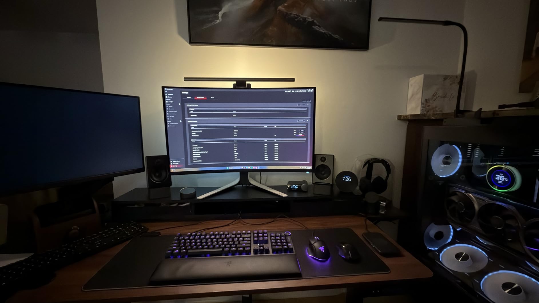 ScreenBar Halo 2 LED Monitor Light Bar - Wireless Controller, Backlight, Motion Sensor, Adjustable Brightness/Color Temperature, Eye-Care, No Screen Glare, Fits Curved Monitor customer photo 2