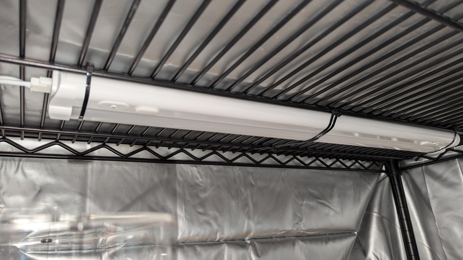 Enbrighten 24 Inch Plug in Under Cabinet Light with 5 Color Temperatures, Dimmable 1561 Lumens, Soft White to Daylight Lighting, One-Touch Sync Linkable Under Cabinet Lighting for Kitchen, ETL Listed customer photo 1