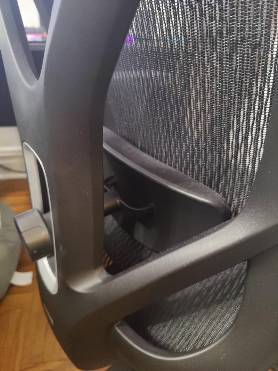 Ergonomic Office Chair, Mesh Computer Desk Chairs with BIFMA X5.1 Certified, Adjustable Lumbar Support, 3D Arm, Tilt Back, Wide Seat, Comfy Swivel Work Task Chair for Company and Home (Obsidian Black) customer photo 1