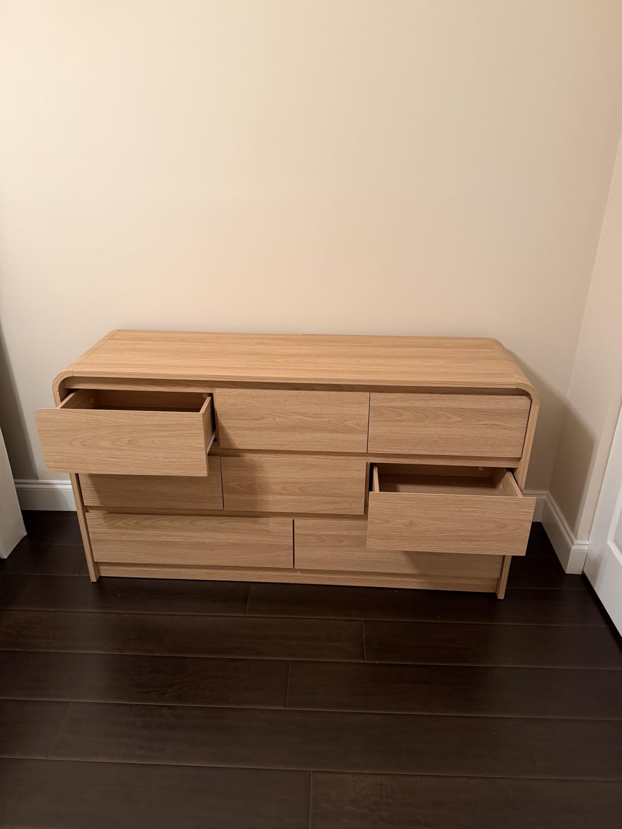 Aitjunz Modern 6 Drawers Dresser for Bedroom, 47