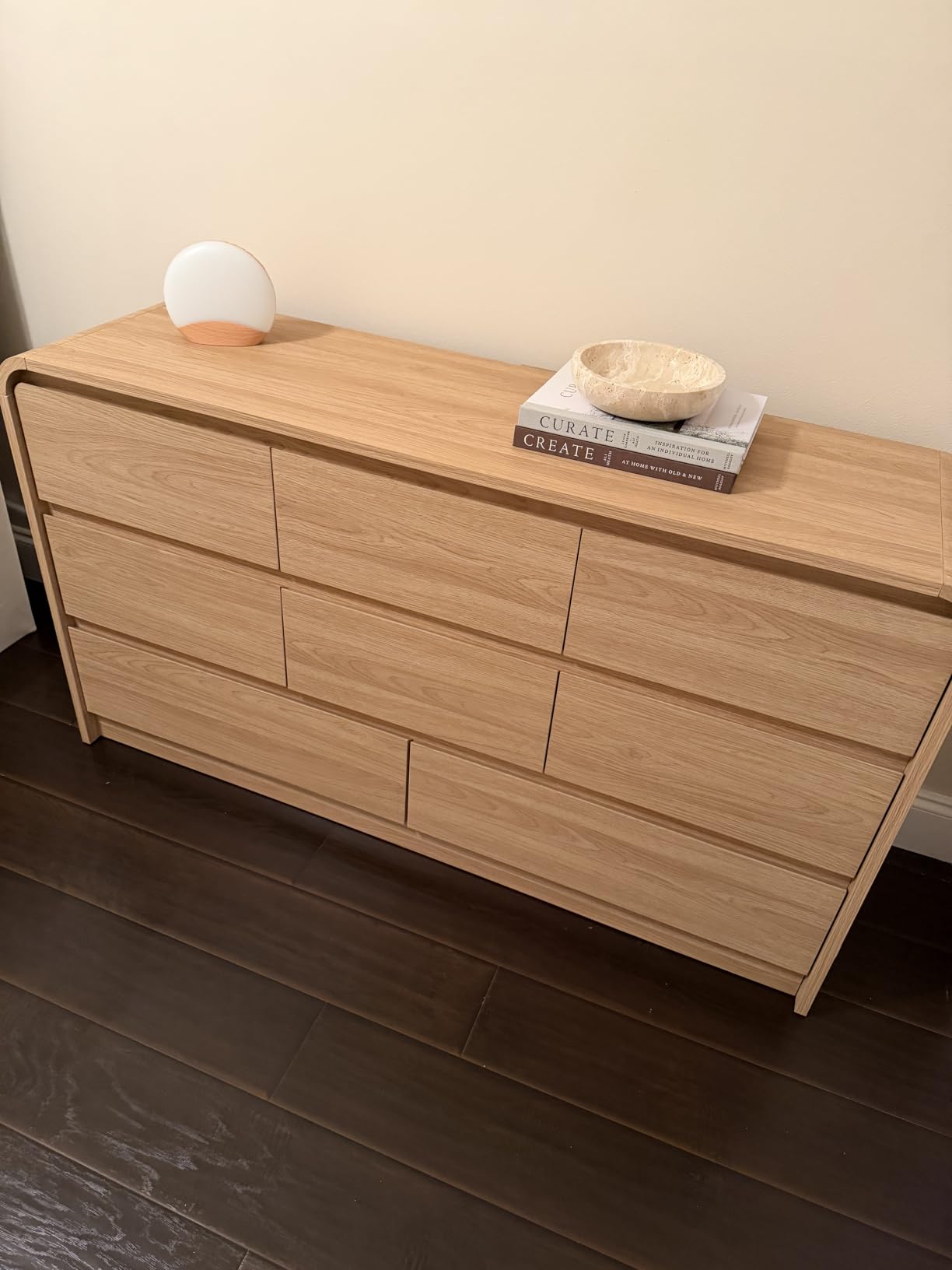 Aitjunz Modern 6 Drawers Dresser for Bedroom, 47