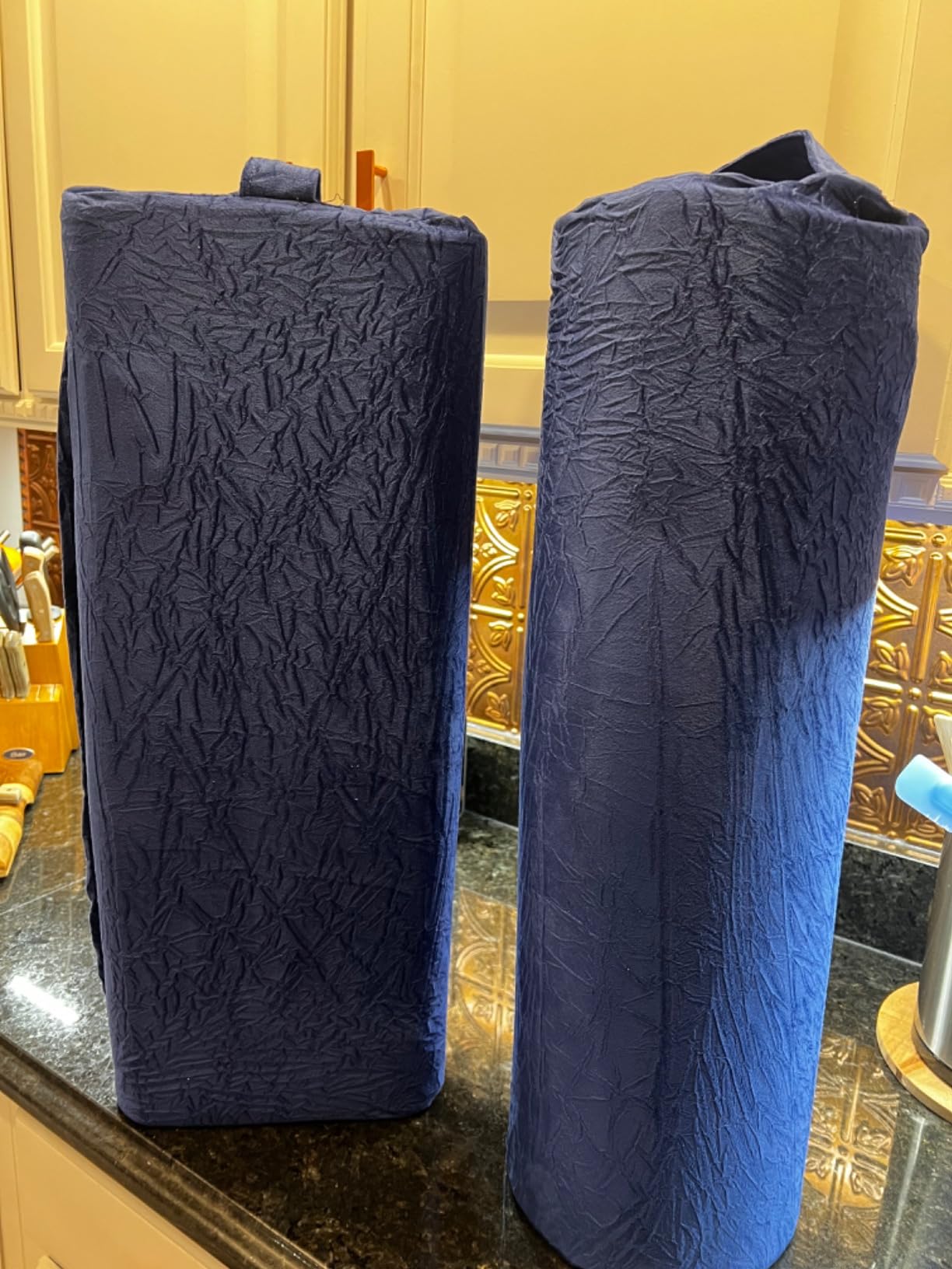 MABOZOO Yoga Bolster Set, Velvet Cover High Density Foam Pillows for Restorative Yoga and Meditation, Rectangular and Cylinder Bolster Pillow Meditation Cushion Pillow For Women Leg customer photo 1