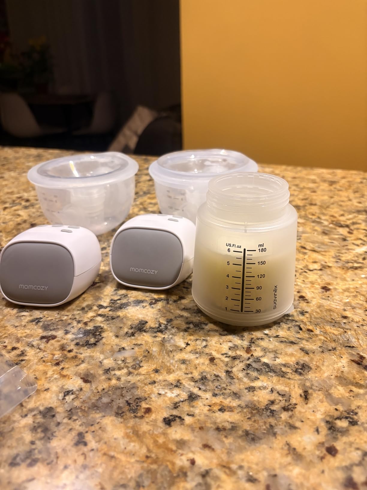 Momcozy S9 Pro Wearable Breast Pump Hands-Free, 24mm, 2 Pack, Gray customer photo 1