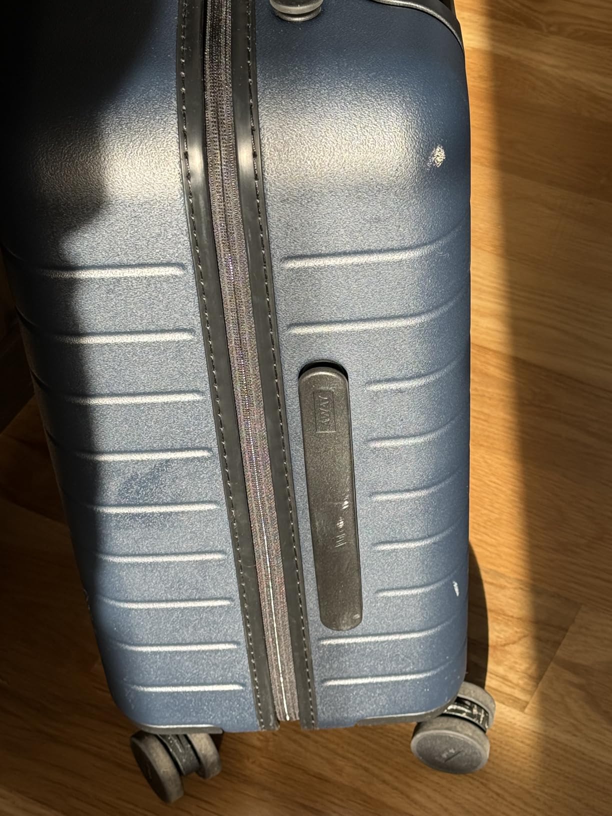Away The Carry-On Luggage, 22-inch Lightweight Hardside Spinner Suitcase | Durable & Lightweight, Premium 360° Spinner Wheels, Interior Compression System, TSA-Approved Lock, Jet Black customer photo 2