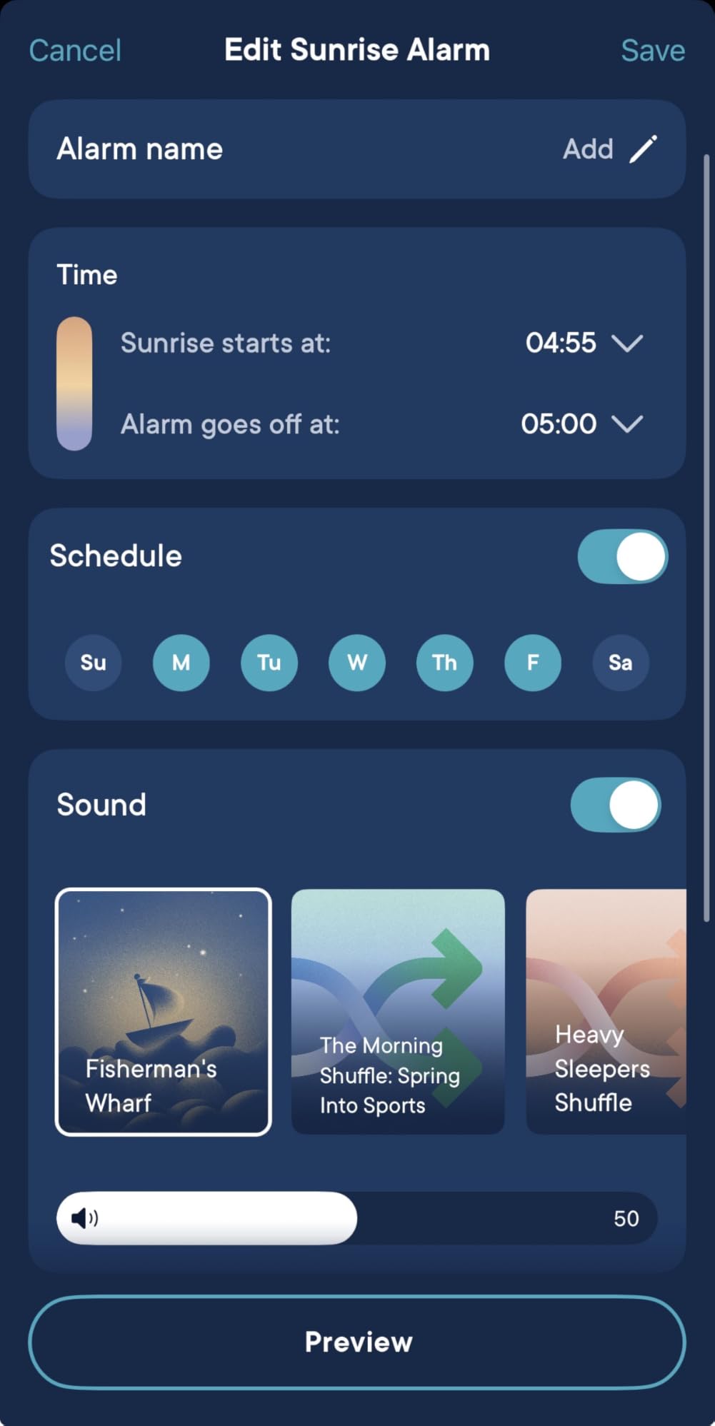 Hatch Restore 3 | Sunrise Alarm Clock, Smart Light, Sleep Audio (Putty) | White Noise Machine & Sunrise Alarm Light, 80+ Sleep Sounds, Screen-Free Bedtime Routine with Meditations via Hatch Sleep App customer photo 2
