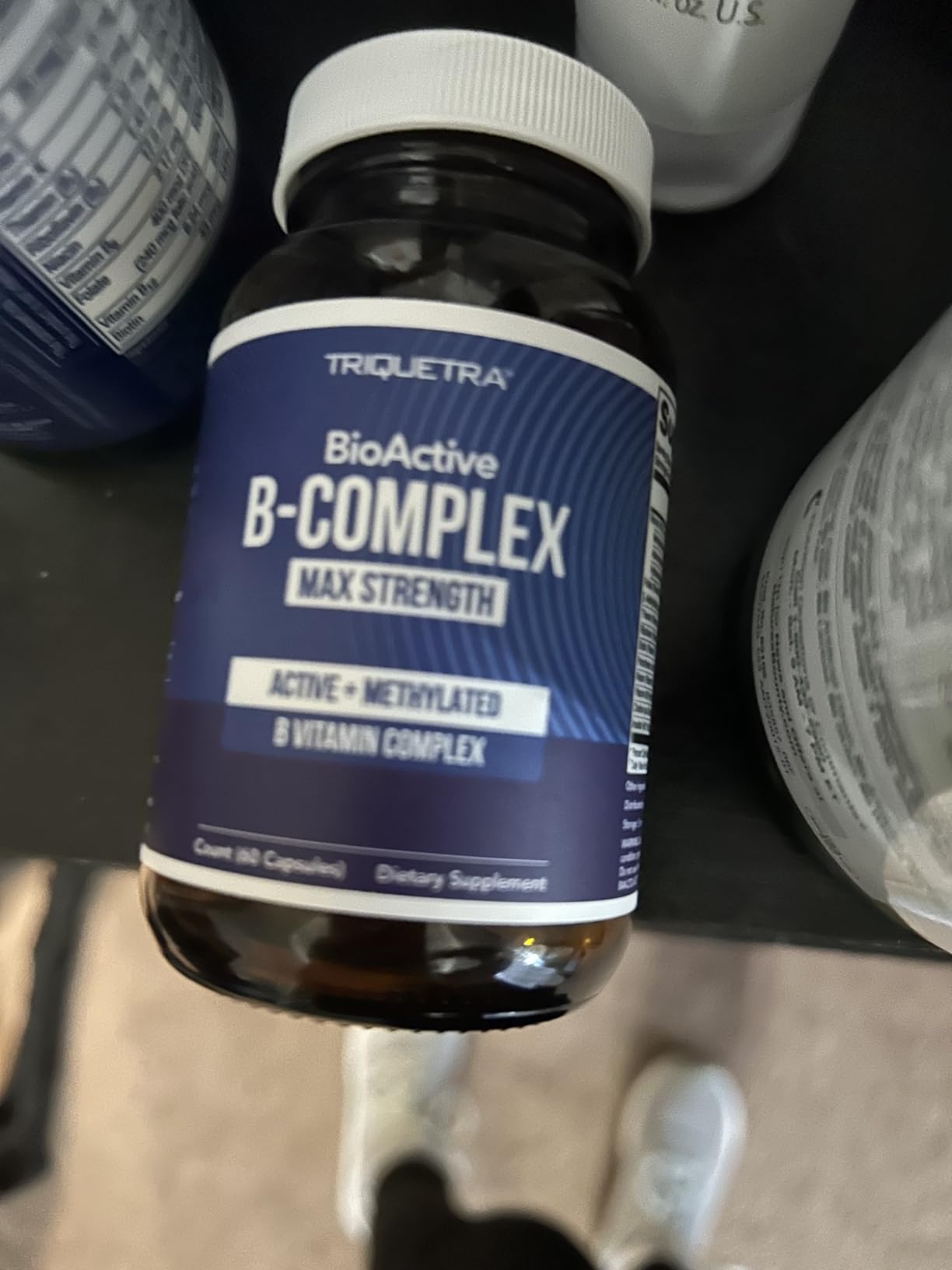 BioActive Vitamin B Complex - Blood Stream Ready, Methylated B Complex - Featuring Methylfolate, 3 BioActive Forms of B12, BenfoPure B1 & Pantesin B5 - 12 B Vitamins in Clinical Doses - 60 Servings customer photo 1