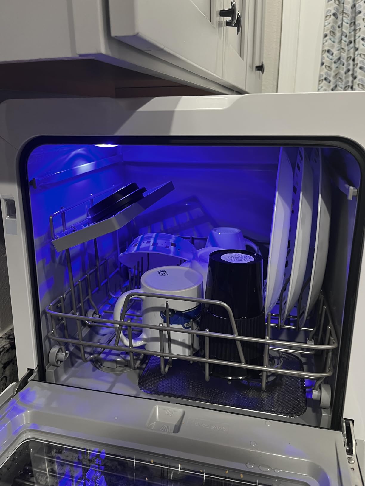 HAVA Countertop Dishwasher with Water Softener & Enhanced Energy Efficiency | Portable Dishwasher with 8 Wash Programs, Child Lock & Delayed Start Function, 5L Built-In Water Tank, No Installation Needed customer photo 1