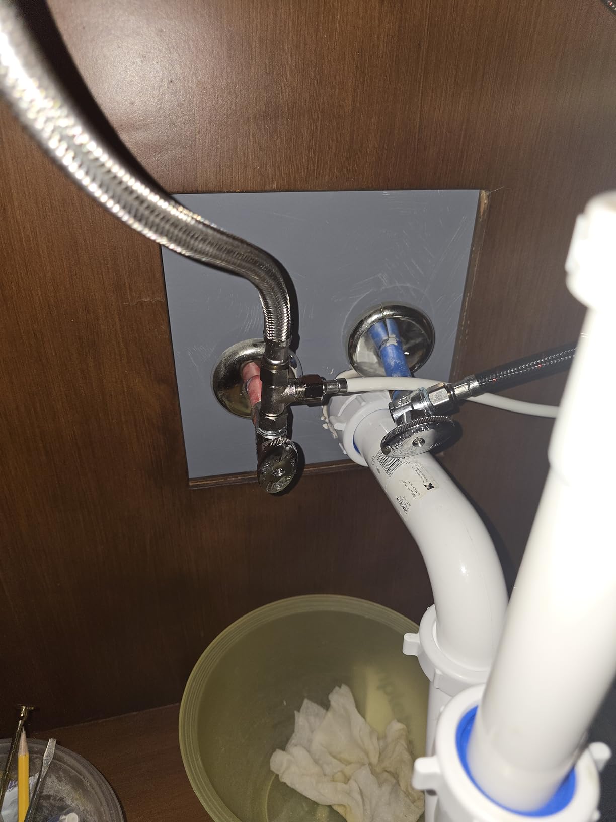 CLEAR REAR Bidet Attachment for Toilet Seat - Non-Electric with Self Cleaning Dual Nozzles, Leak Proof Connectors, Adjustable Water spray, Rear & Feminine Wash - Hygienic Bathroom Upgrades (Warm/Cold) customer photo 1
