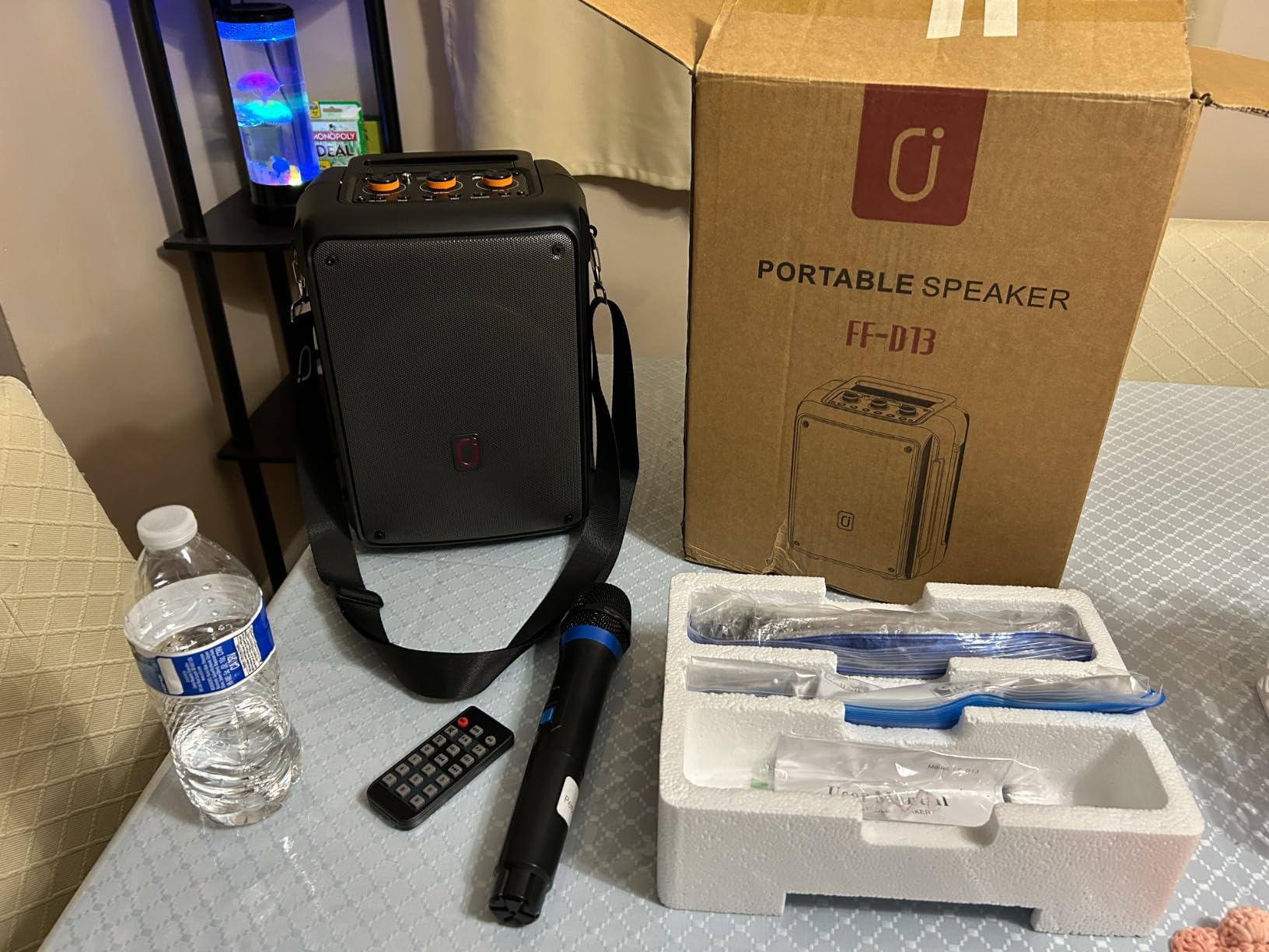 Karaoke Machine with 2 Zero Delay Mics for Adults, Karaoke Set for Parties | Support Karaoke Mode, MIC Priority, Automatic Bass & Treble Adjustment, Support TV Connectivity for Parties, Events, BBQs customer photo 2