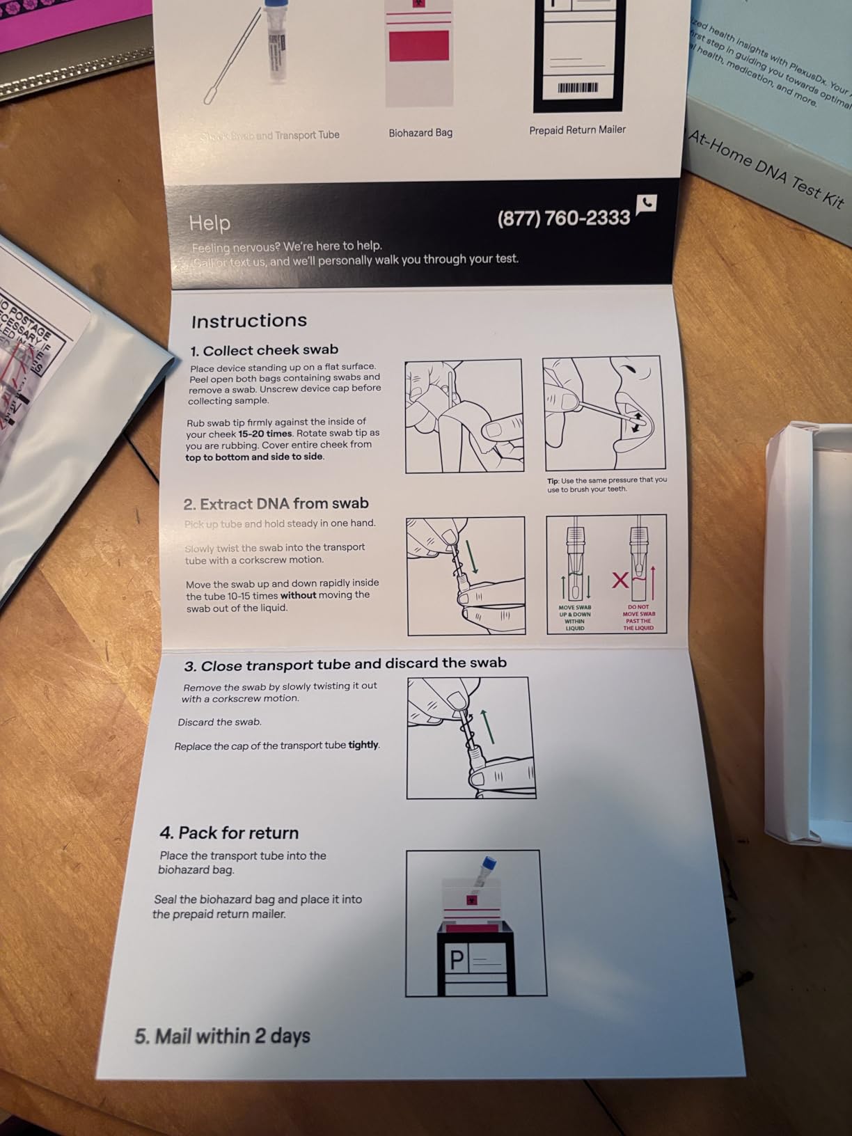 Genetic Methylation Test Kit & MTHFR Testing Kit | 300+ DNA Reports, MTHFR Gene Variants, COMT, BHMT, AHCY and Folate customer photo 2