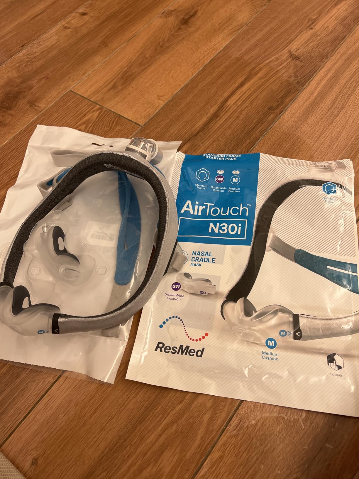 Resmed AirTouch N30i Frame System, Standard Frame/Medium Cushion customer photo 2