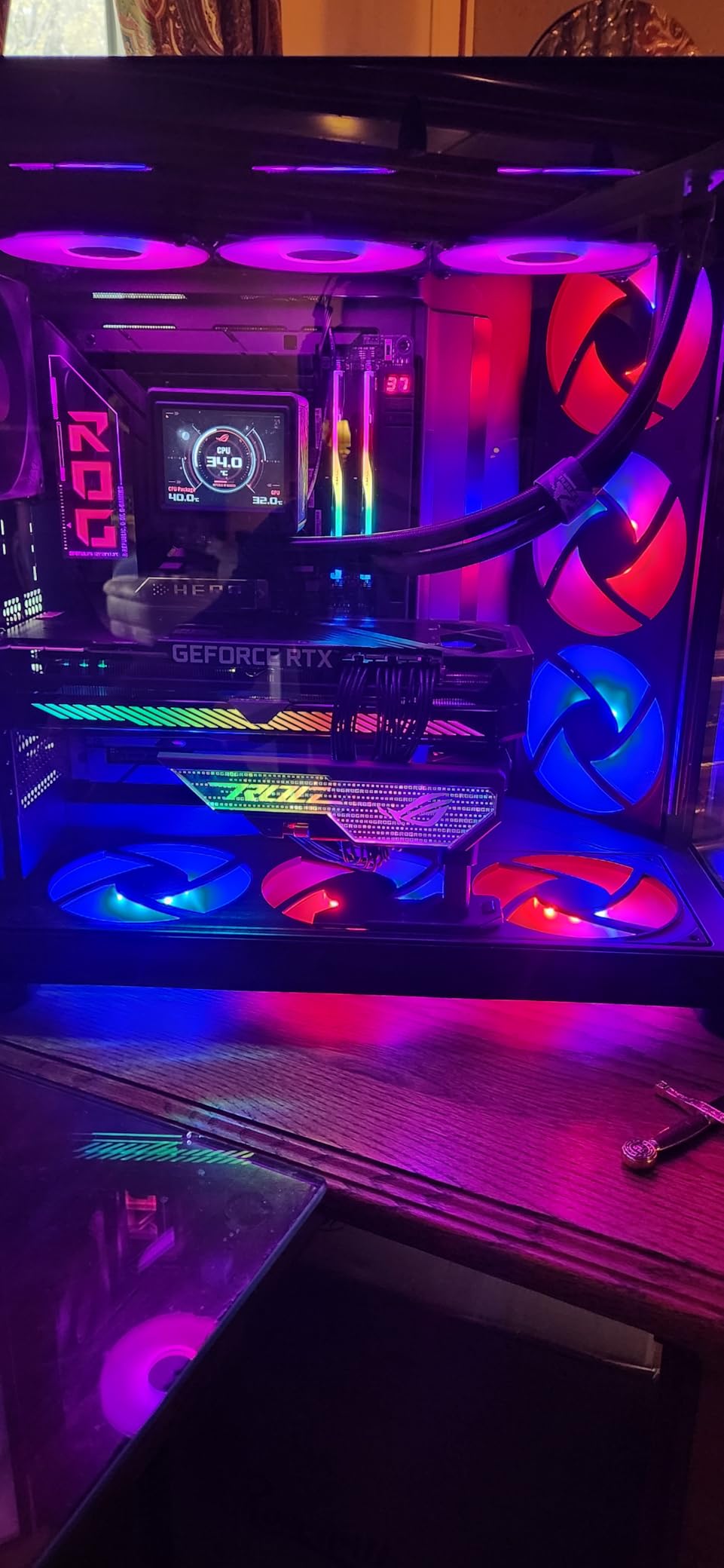 ASUS ROG Ryujin III ARGB Extreme 360mm AMD/Intel Gaming Liquid CPU Cooler | 360mm AIO, Asetek Gen8 V2 pump, magnetic ARGB fans, 3.5