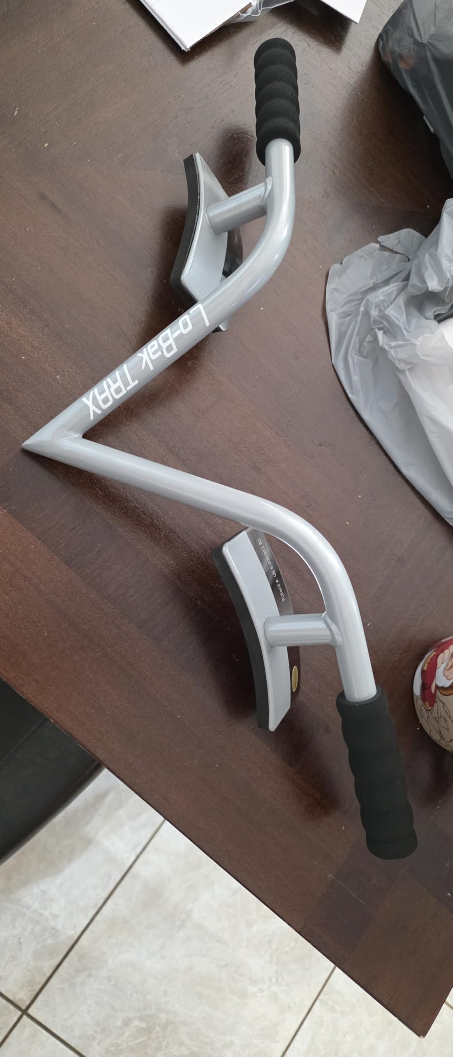 EZ-Bak Lo-Bak TRAX Lumbar Spine Stretcher - Upper & Lower Back Stretcher Pain Relief - Portable Spine Decompressor customer photo 2