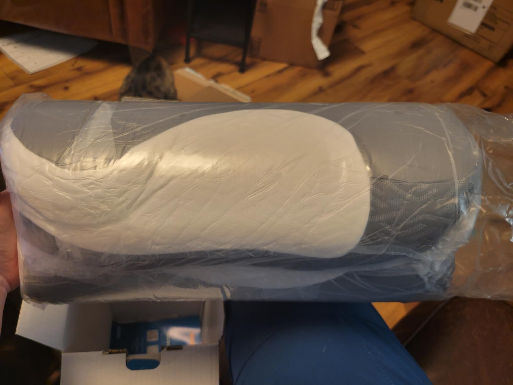 FSA Eligible CPAP Pillow for Users to Reduce Air Leaks & Mask Pressure | Elviros Neck Pillow with 4 Height Options, Adjustable Firmness, Ergonomic Orthopedic Pillow for Side, Back & Stomach Sleepers customer photo 1