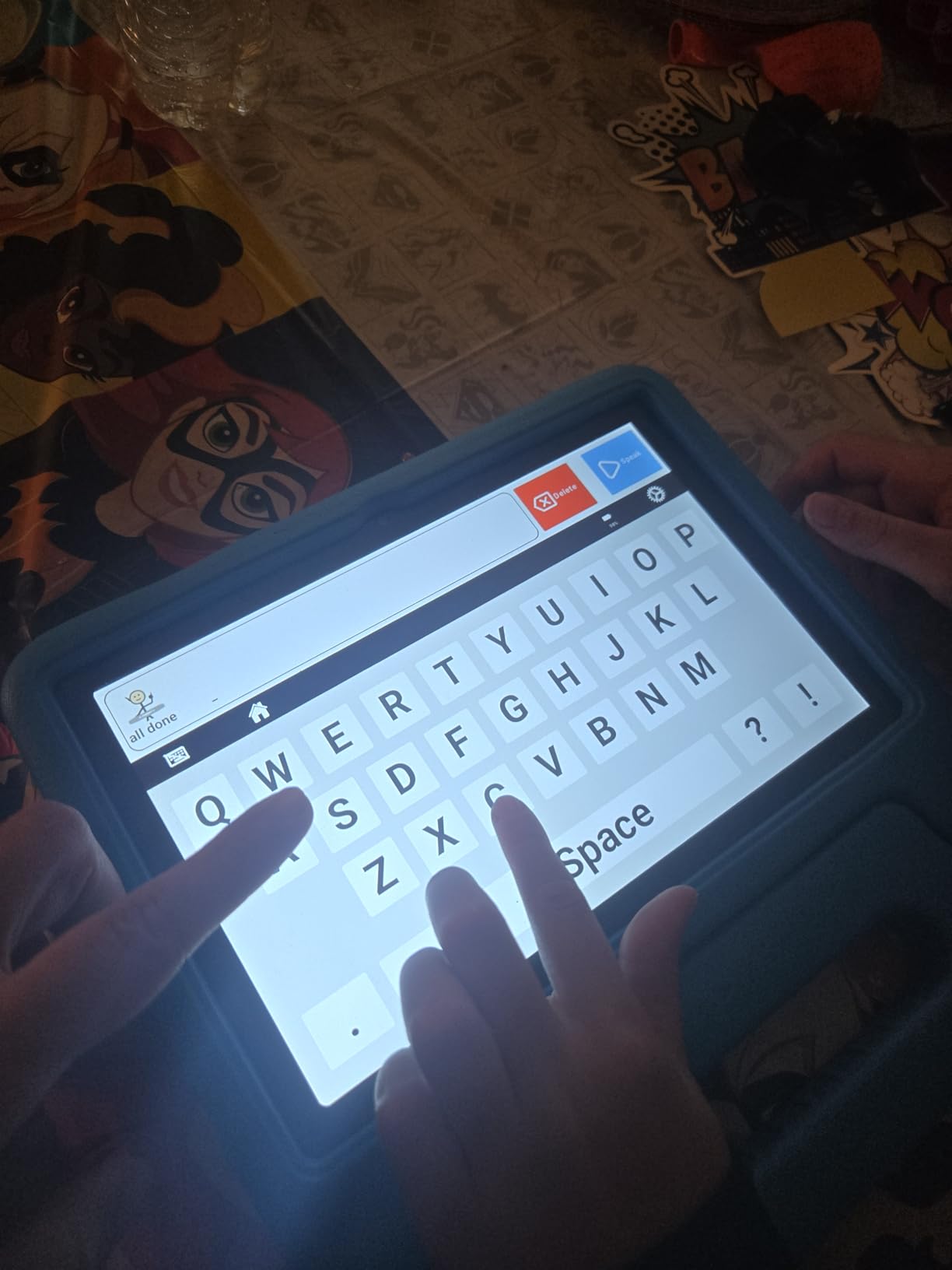 TalkingTiles AAC Device for Autism and Speech Therapy - Communication Tablet for Nonverbal, Speech Delay, and Non-Speaking Talker Tool - Alternative to PECS Cards and Speller Board customer photo 1