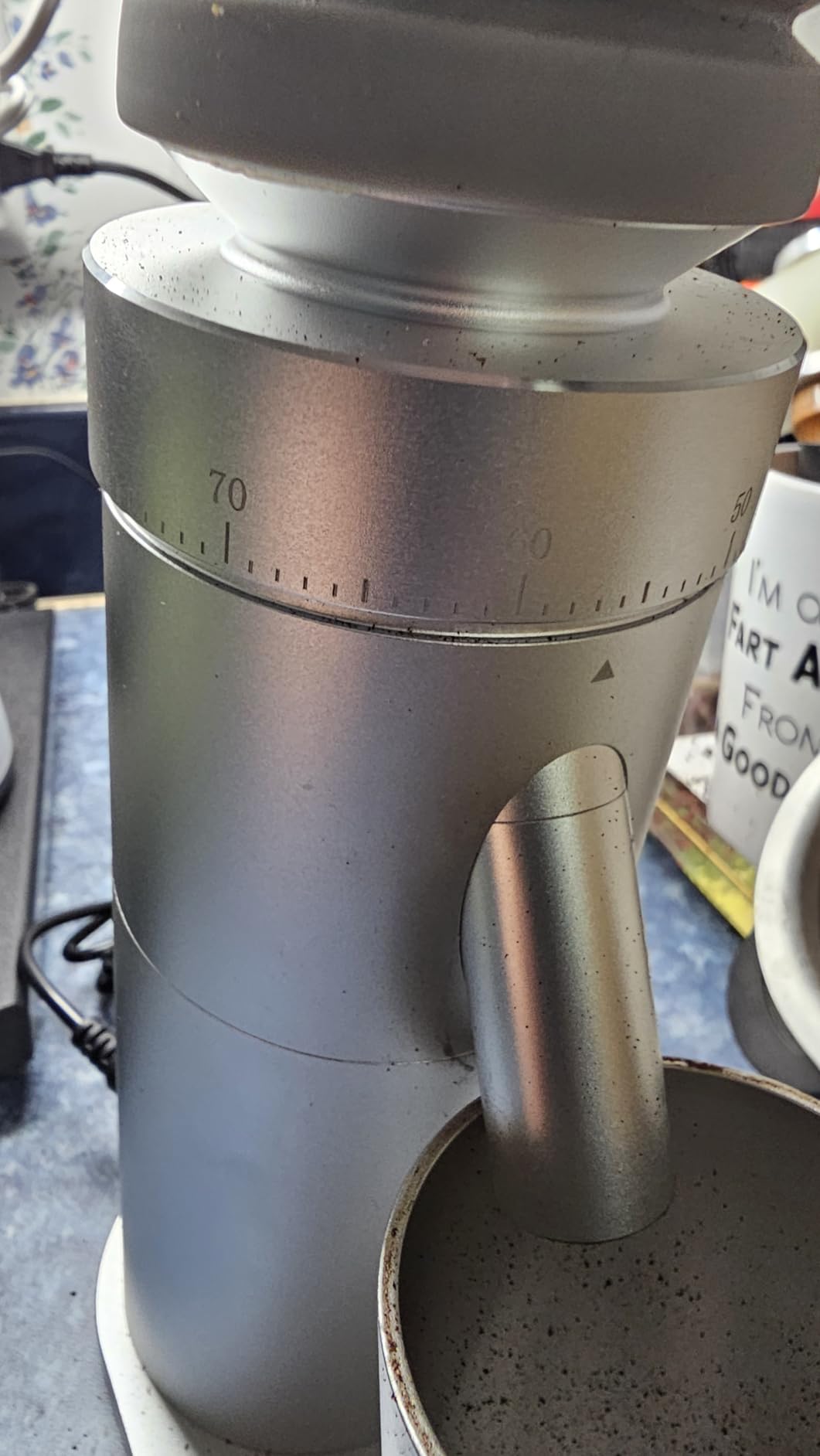Gen 4 Electric Burr Coffee Grinder, Single Dose, Espresso, Black | Magnetic dosing cup, anti-static design and compact quiet workflow help keep daily home brewing cleaner and more consistent. customer photo 2
