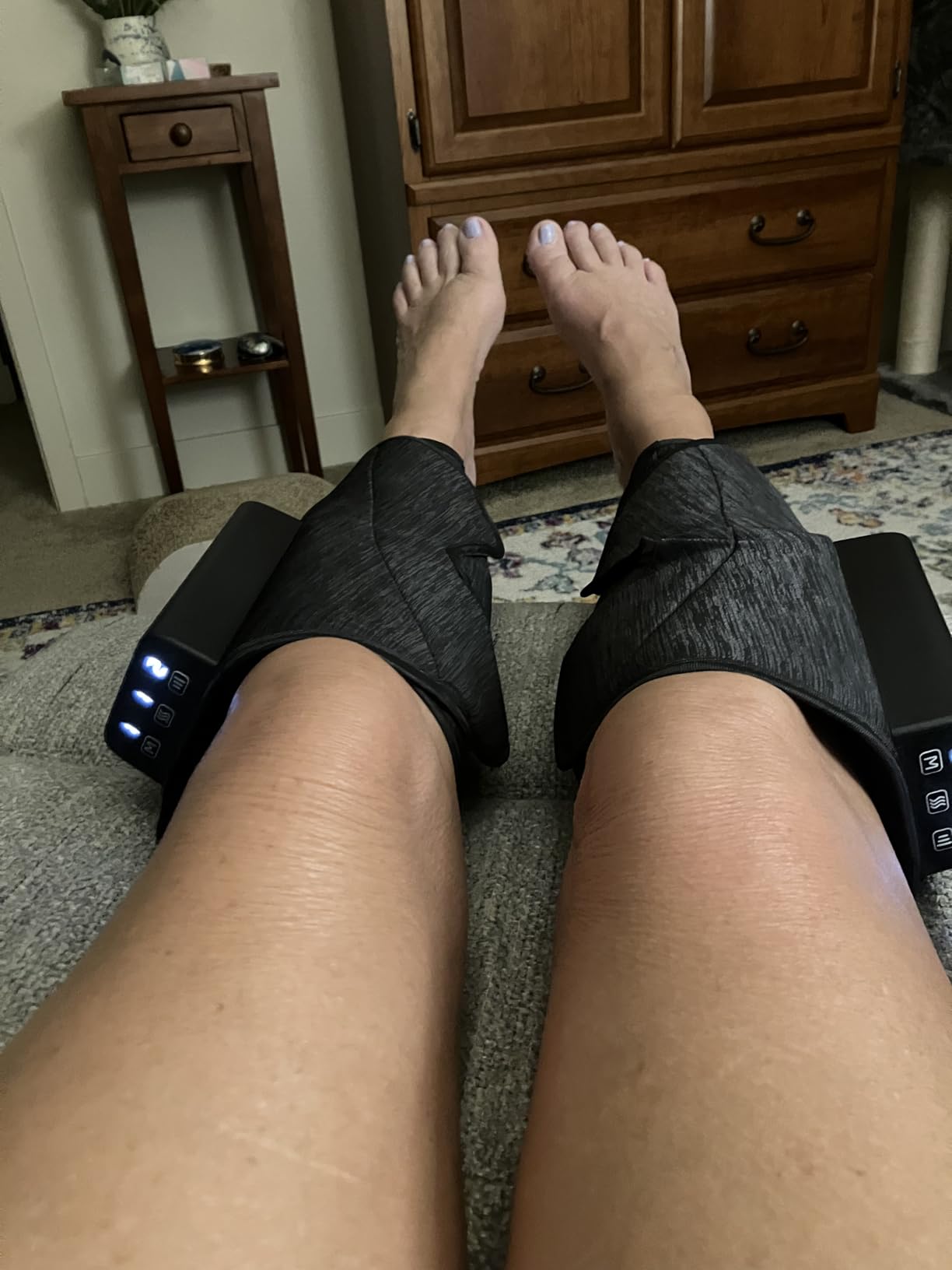 CINCOM Cordless Leg Massager with Heat and Air Compression customer photo 1