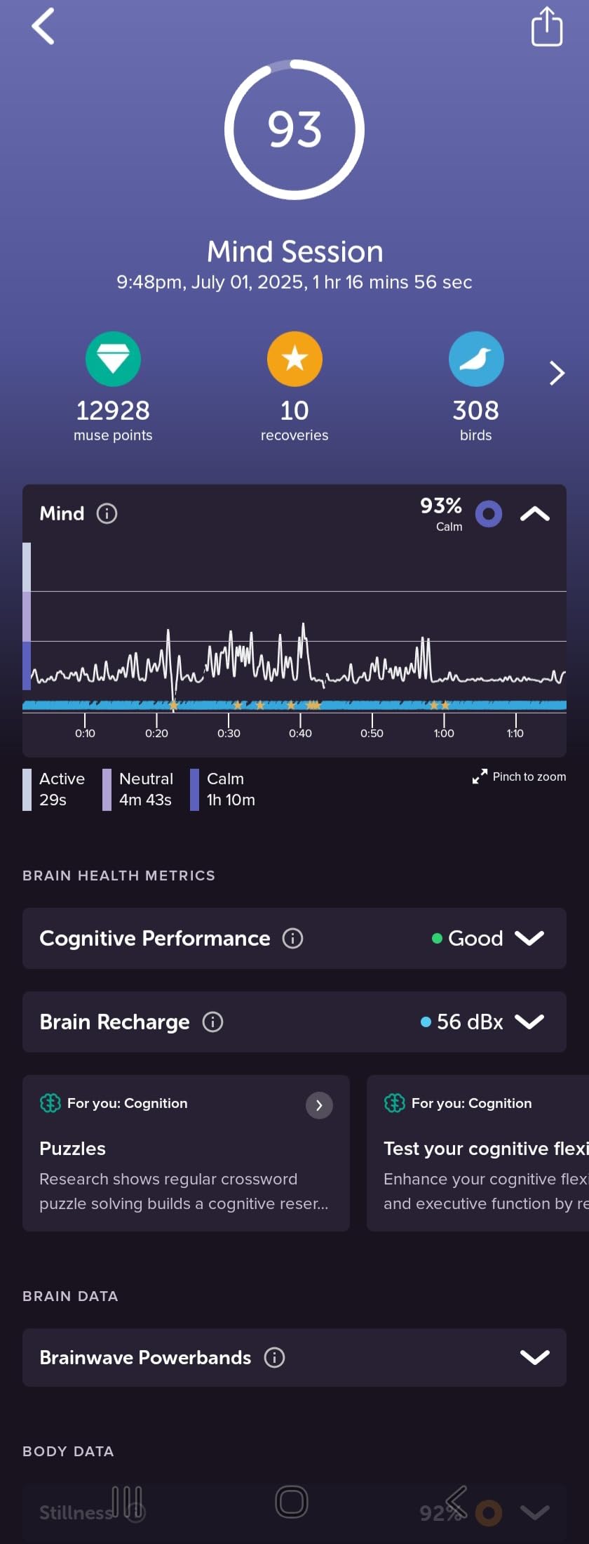 MUSE 2: The Brain Sensing Headband - EEG MUSE Headband Meditation Tracker and Monitor - Multi Sensor Biofeedback Devices for Home Use with Responsive Sound Feedback Guidance - Neurofeedback Devices customer photo 1