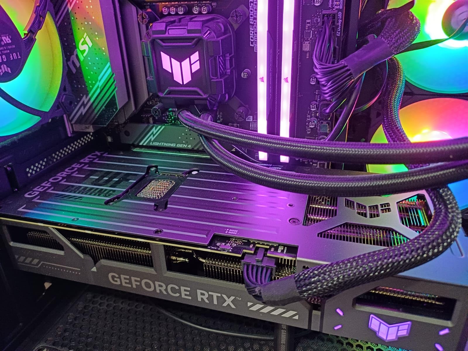 ASUS TUF Gaming GeForce RTX 5070 12GB GDDR7 OC Edition Gaming Graphics Card | PCIe 5.0, HDMI/DP 2.1, 3.125-slot, Military-grade Components customer photo 1