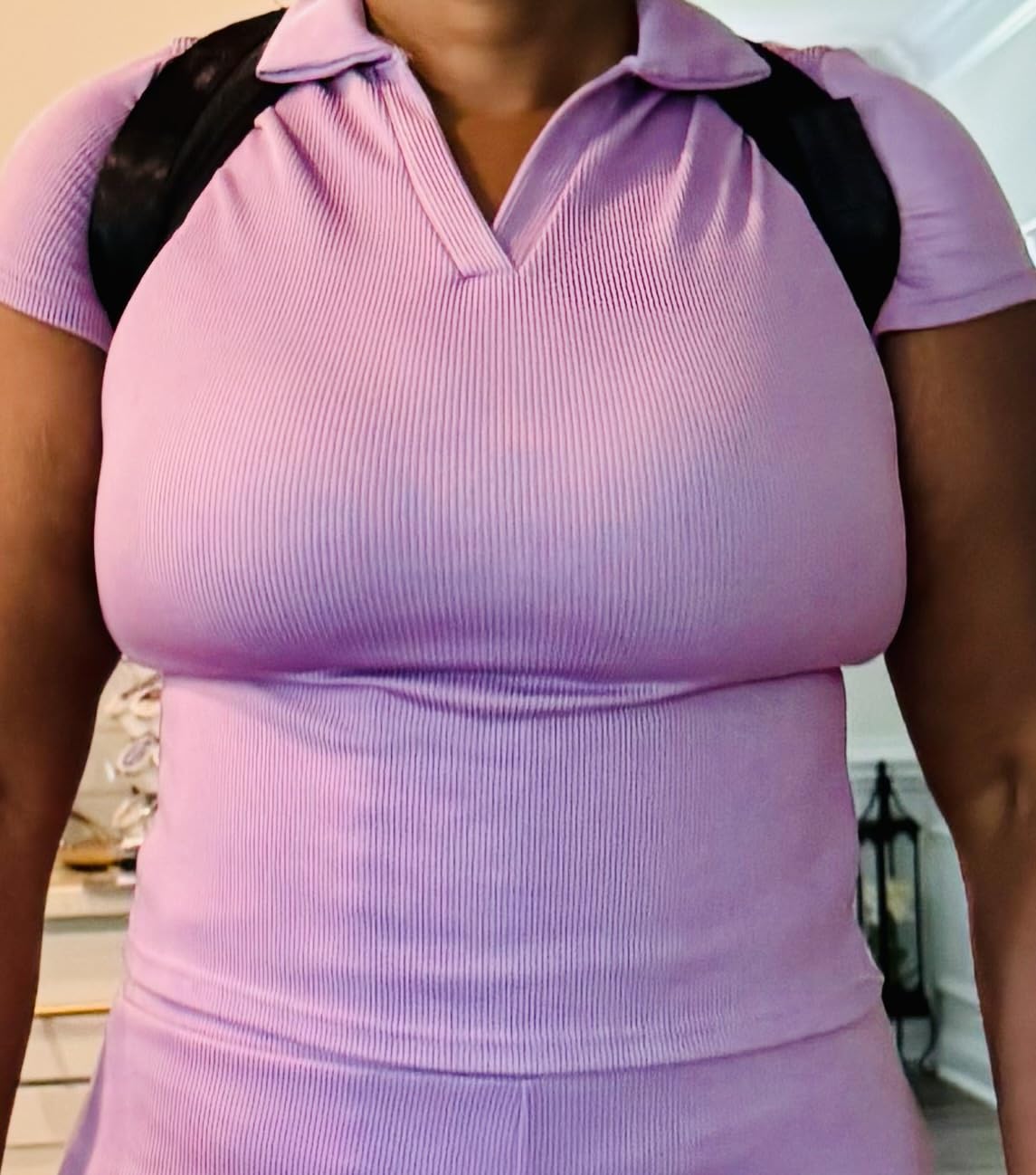 Posture Corrector for Women, Back Straightener for Men, Upper Back Support Brace, Adjustable Shoulder Corrector for Improving Back and Neck Posture Relief Pain customer photo 2