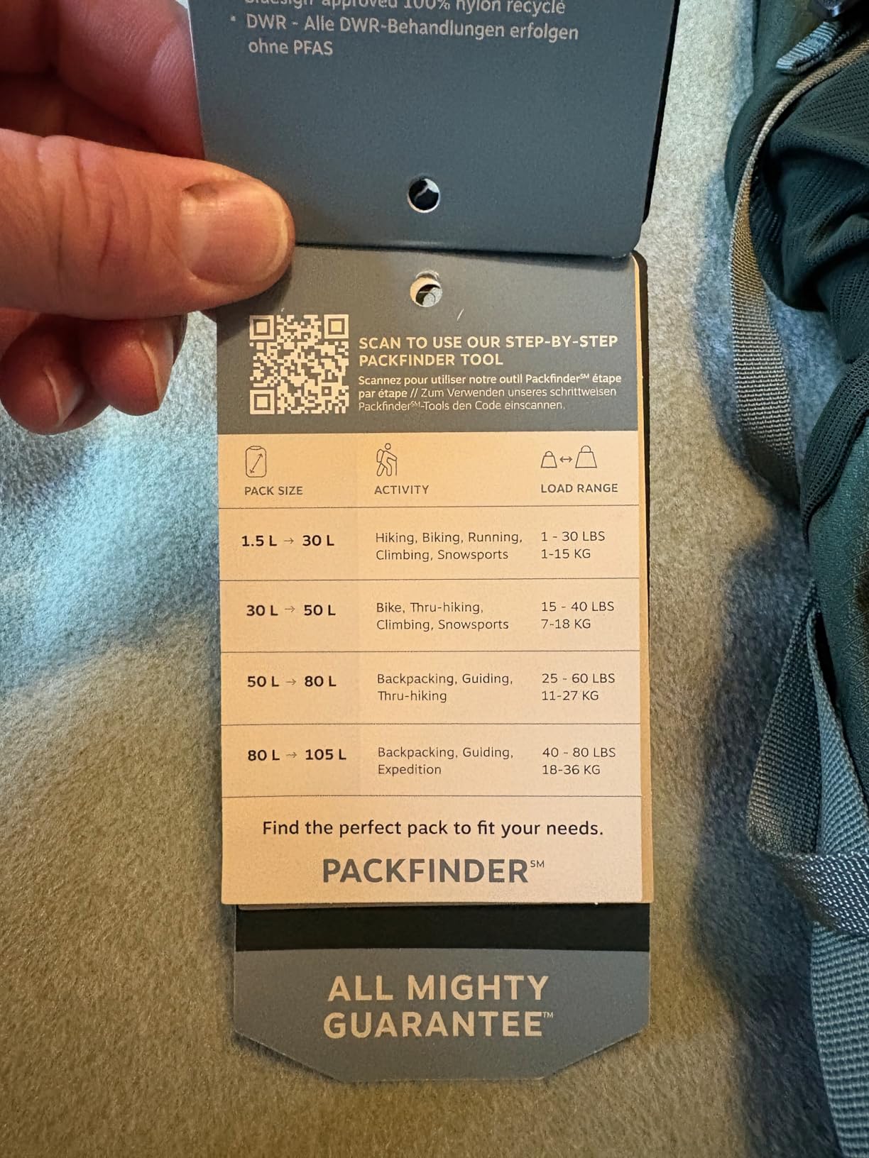 Osprey Talon 22L Men's Lightweight Hiking Backpack, Gray OS | daypack, travel daypack, camping pack, Gray color, OS size customer photo 1
