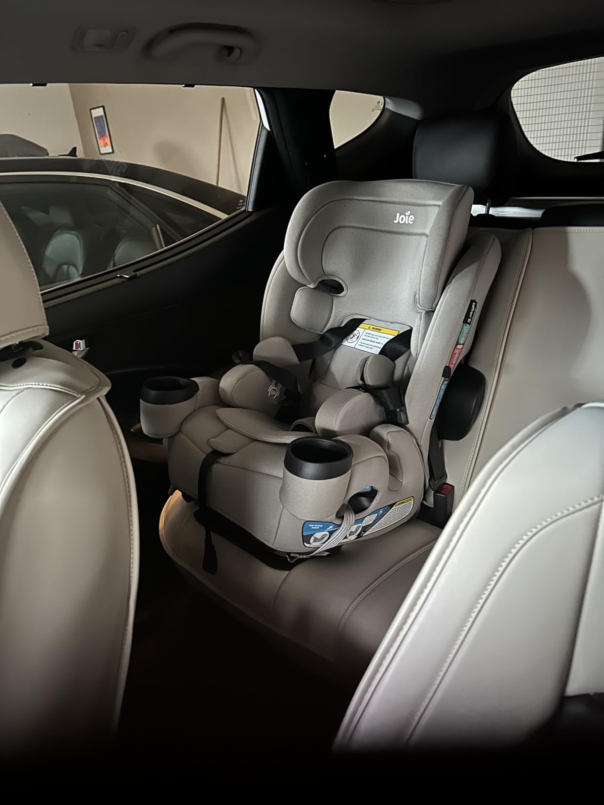 Joie Saffron SI 4-in-1 Car Seat for Infants to Toddlers to Big Kids, 4 Modes, 10-Position No-Rethread Headrest & Harness (Mocha) customer photo 2
